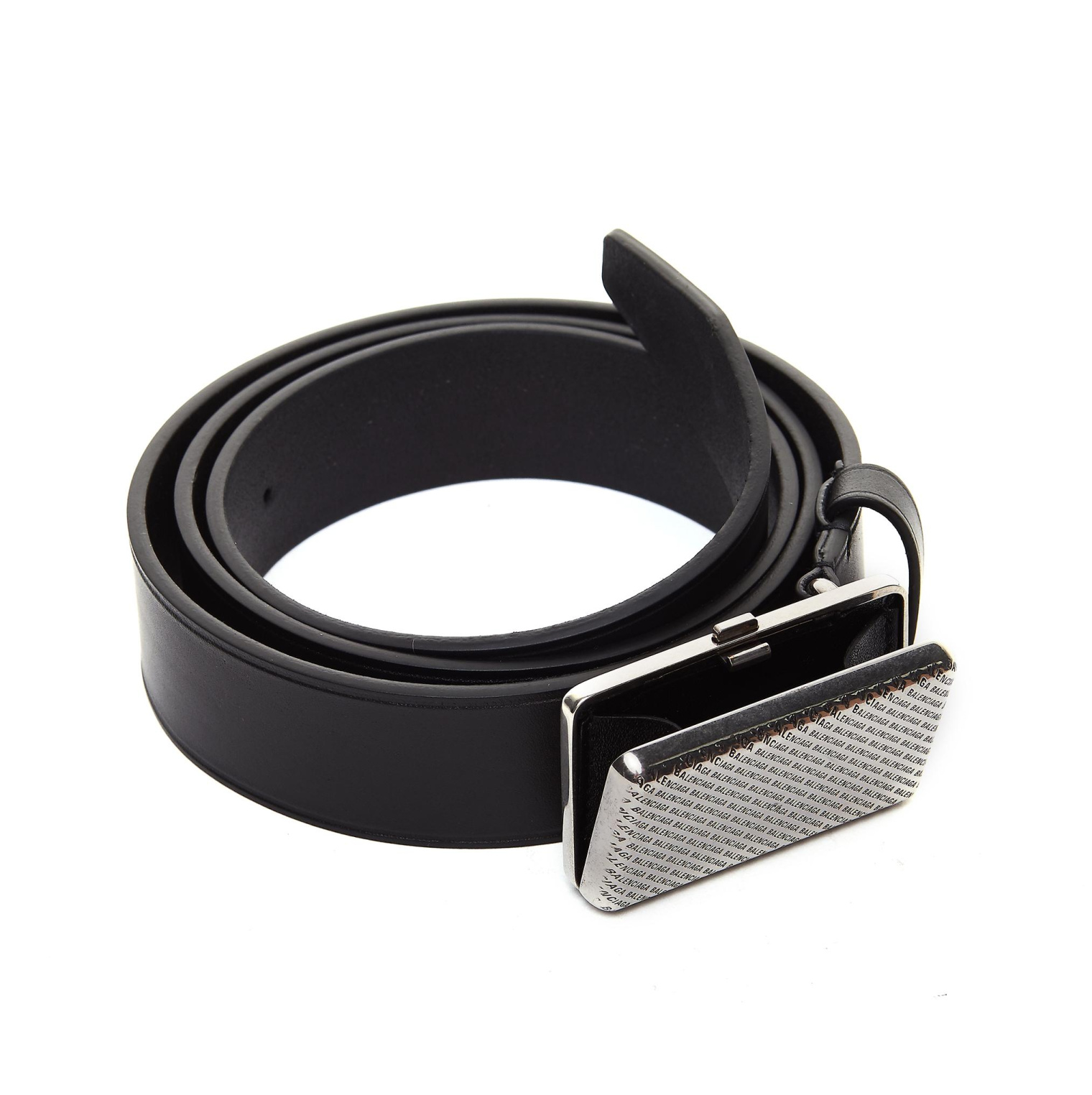 Balenciaga Purse Buckle Leather Belt