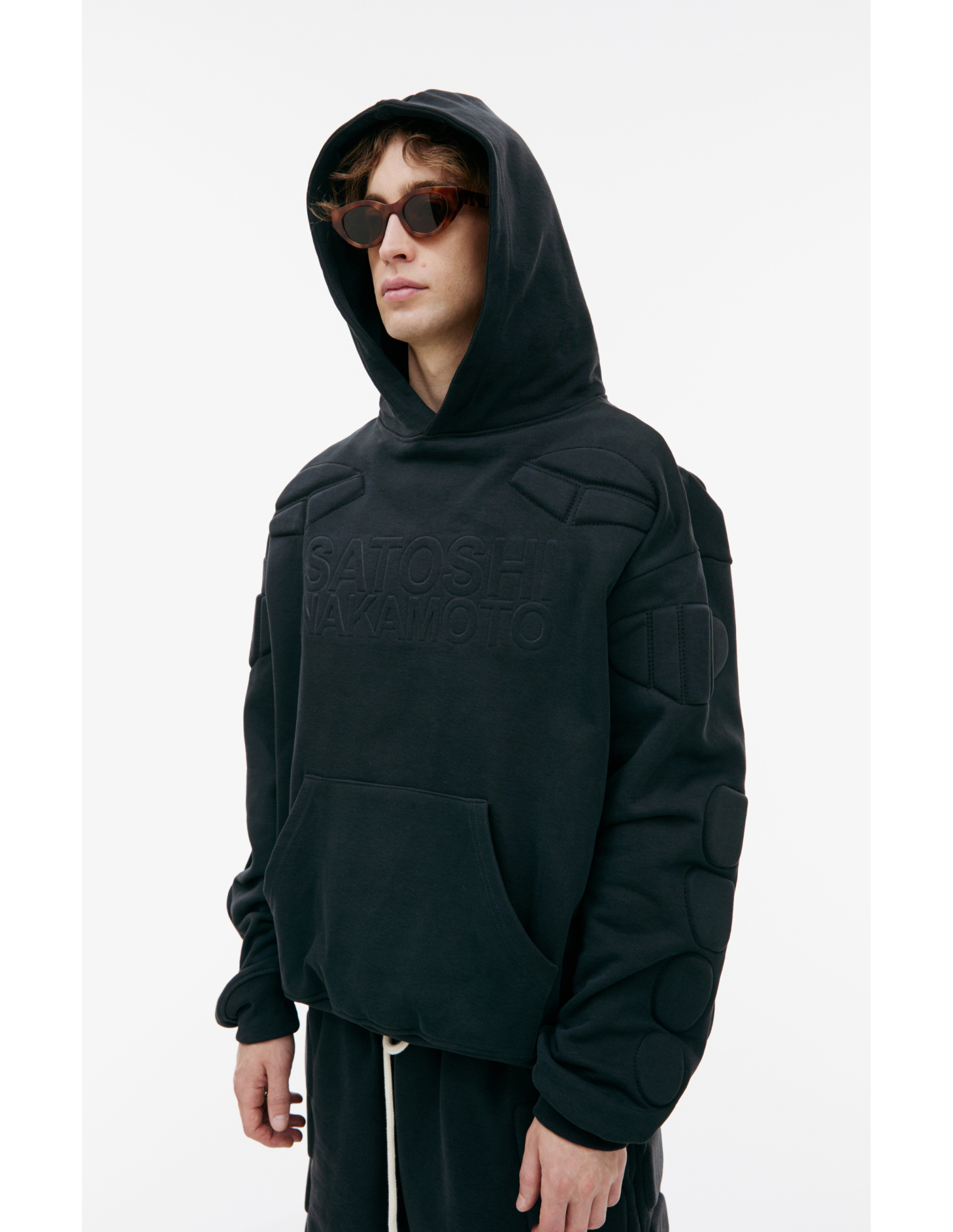新品✨【Satellite・人工衛星】Sweatshirt Set Up 黒 LRG Dead Serious hoodie BLACK 2021 Sz Large (Glow In The