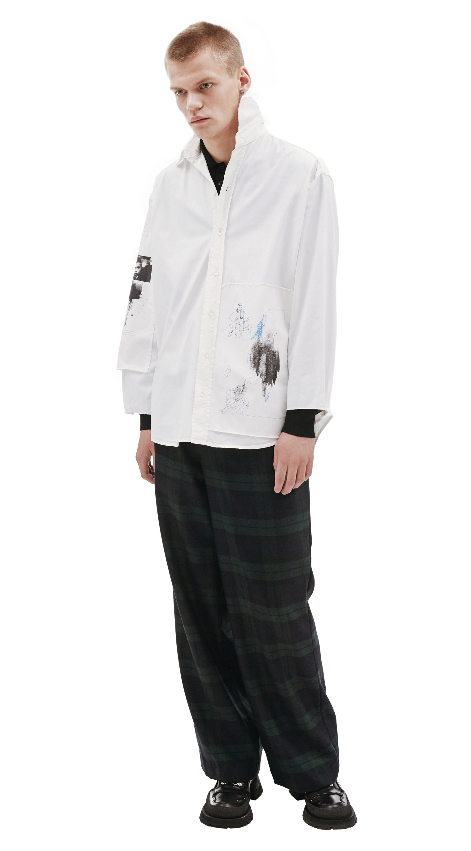 Enfants Riches Deprimes ERD X SV Shirt With Patches