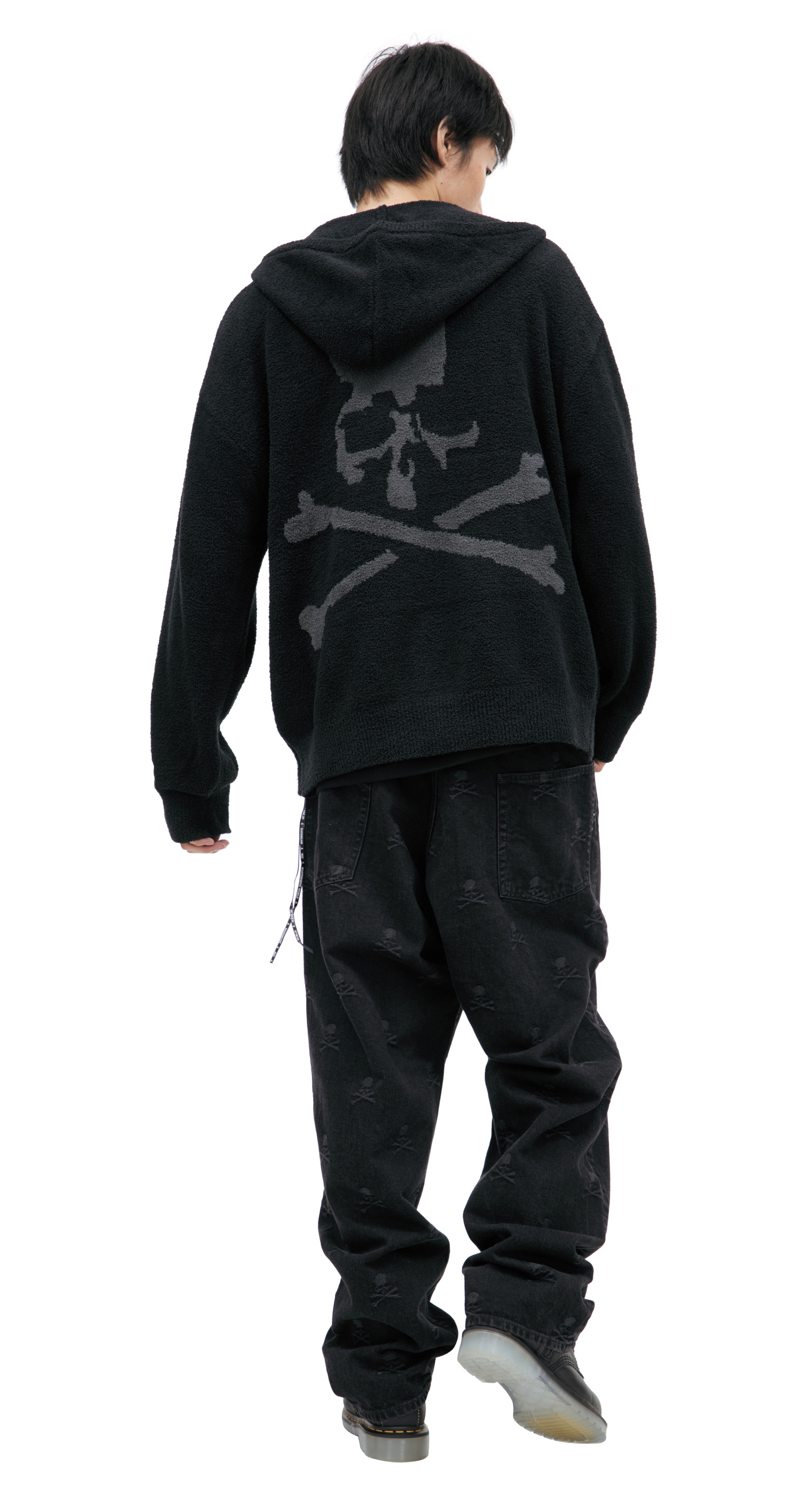 Mastermind WORLD Black hoodie with zipper