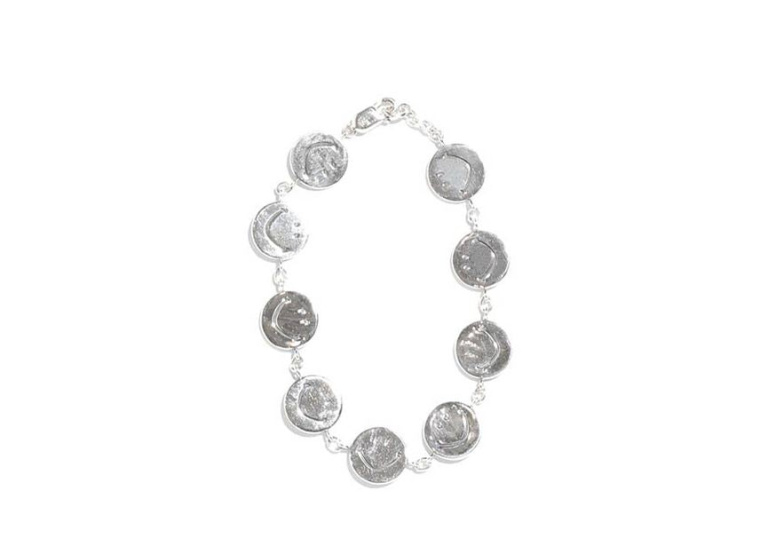 Needles Smile Coin Bracelet