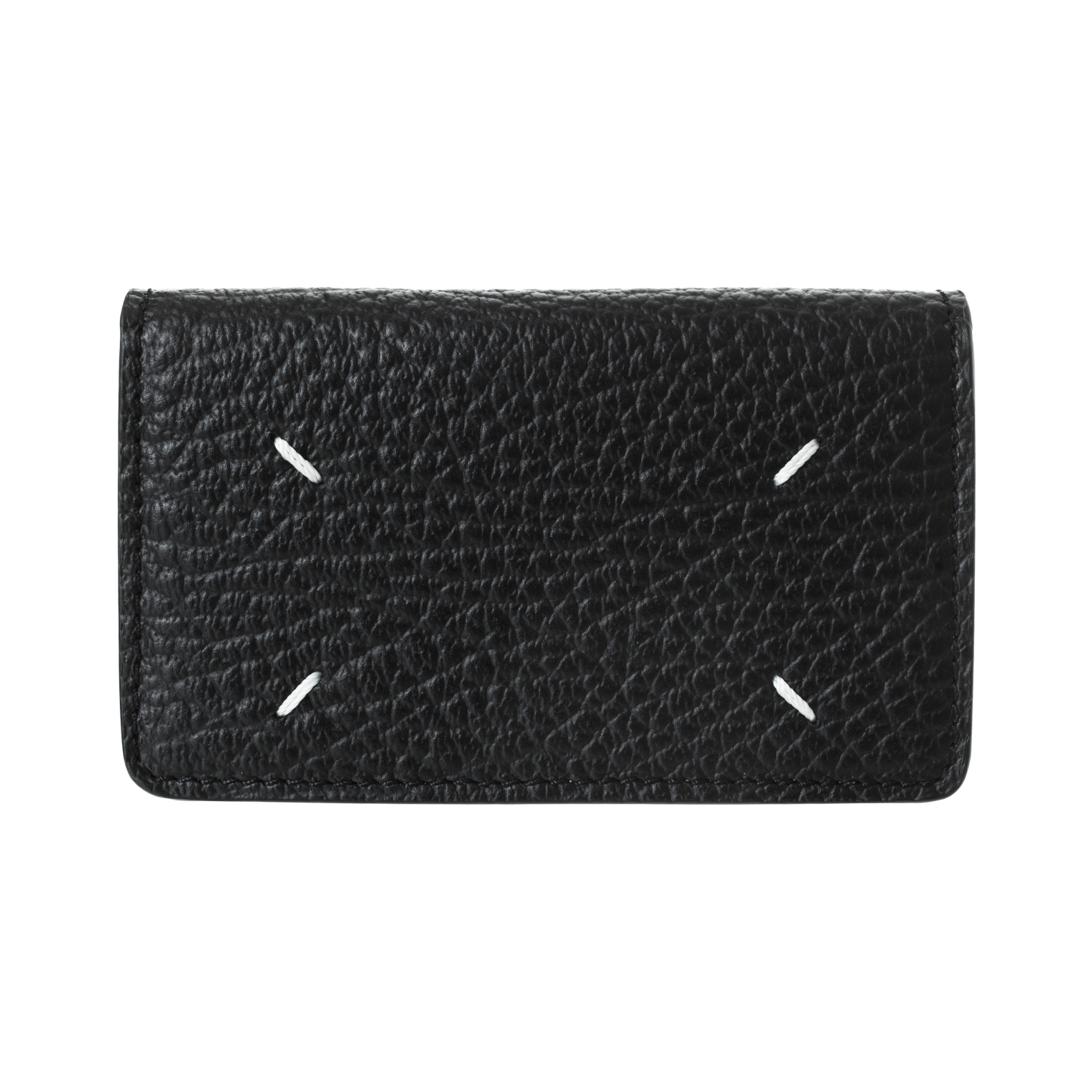 Maison Margiela Black Four Stitches Card Holder