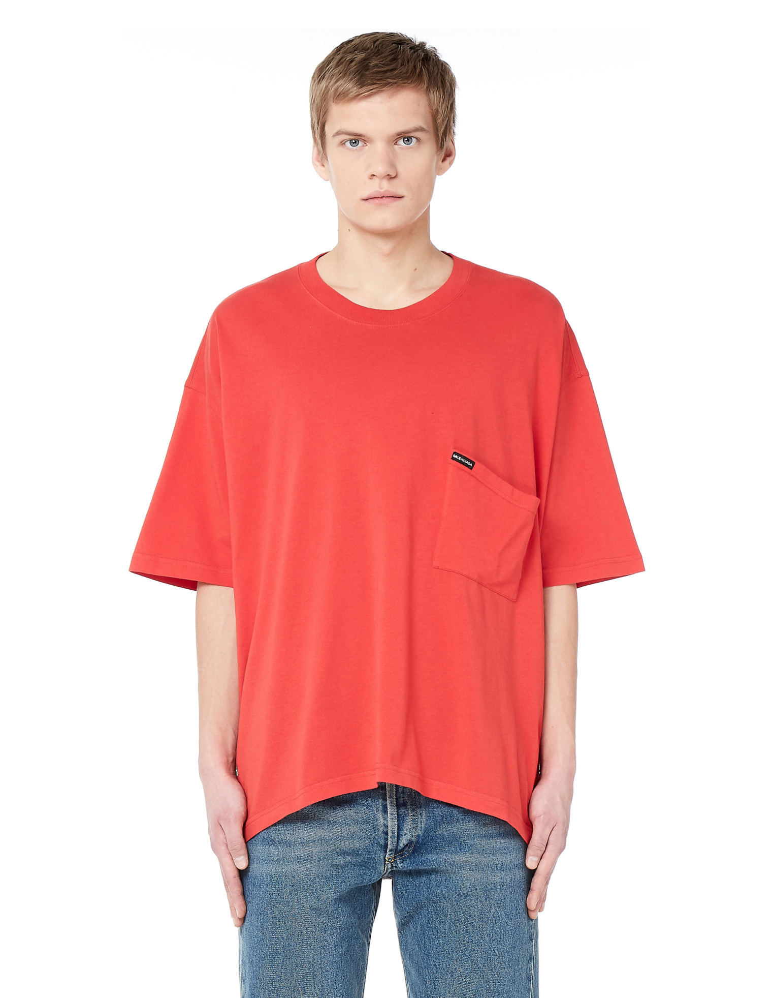 Balenciaga Men\'s Europe 2018 Cotton T-Shirt