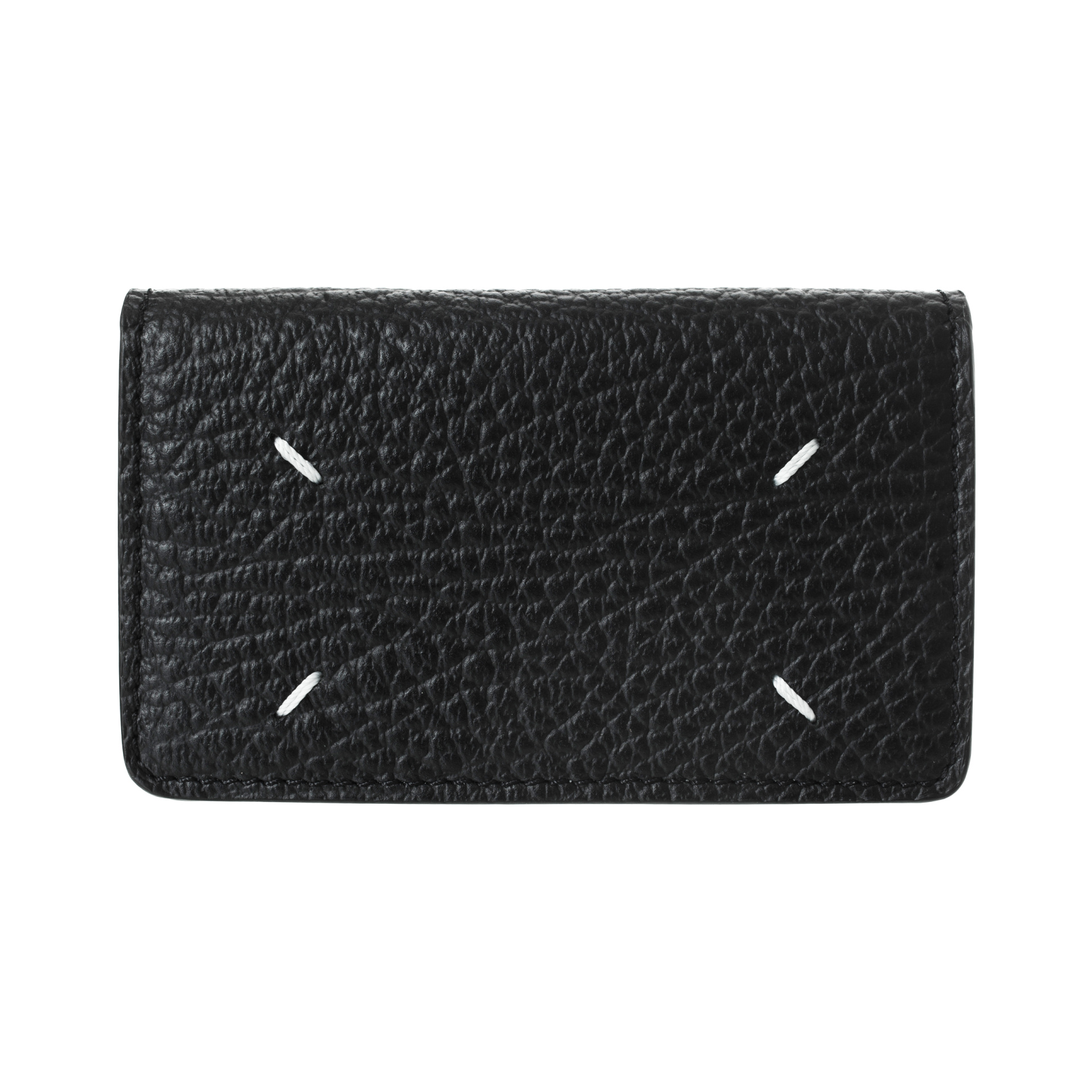 Maison Margiela Black Four Stitches Card Holder