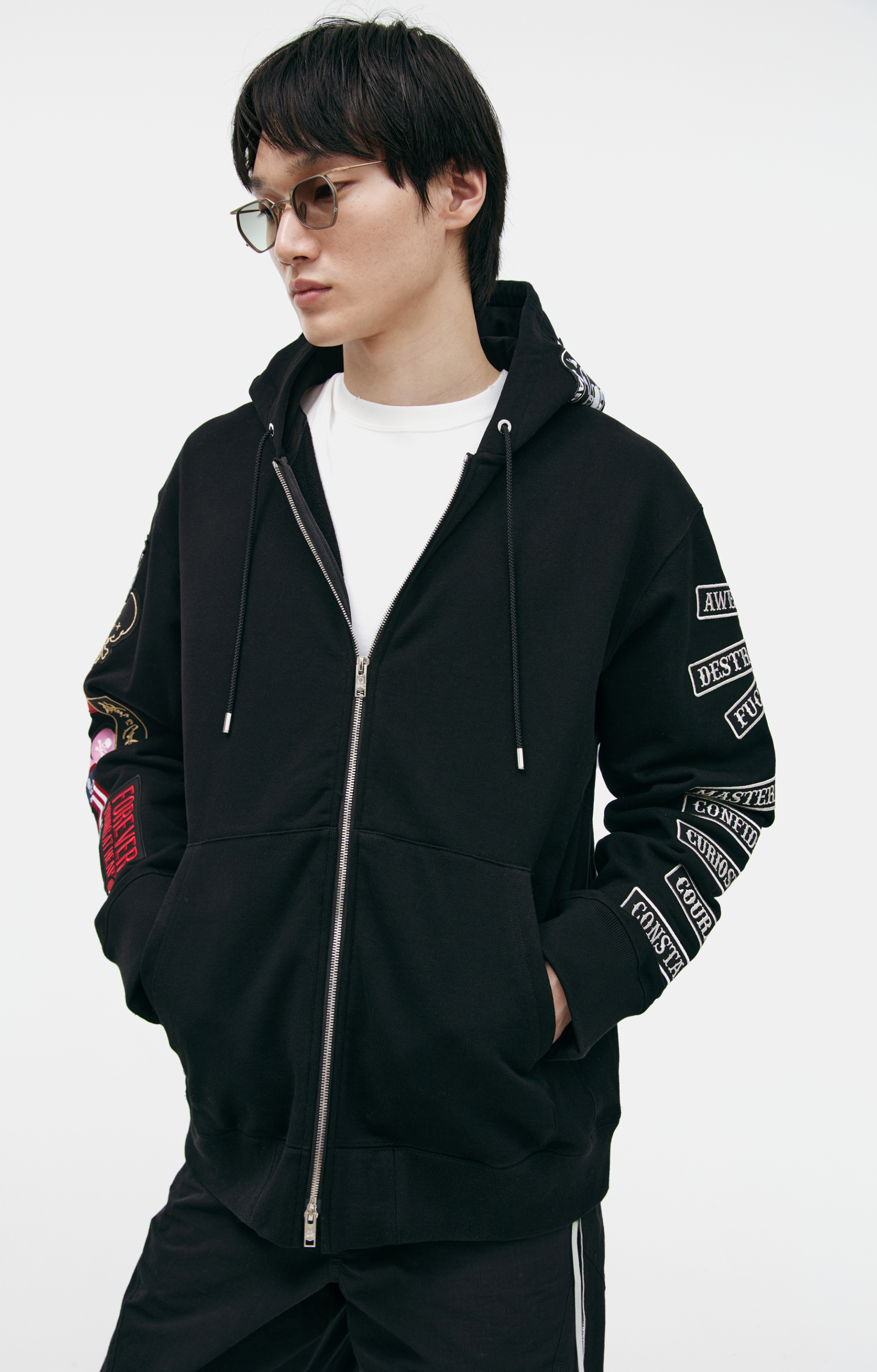 Mastermind WORLD Hoodie with patches