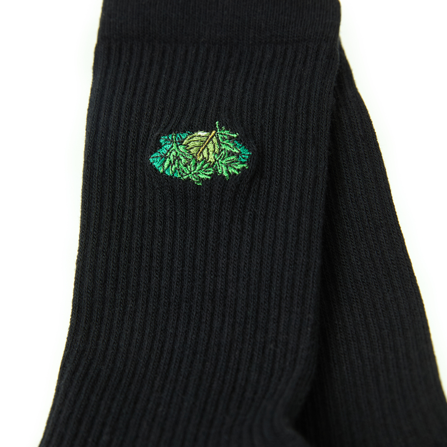 Doublet Black embroidered socks