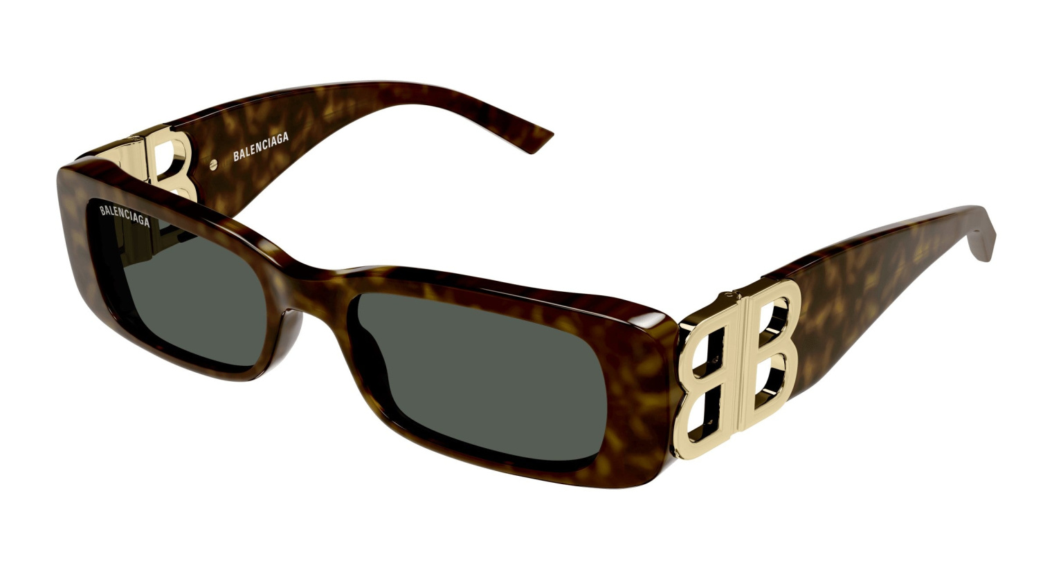 Balenciaga Women\'s Dynasty Rectangle Sunglasses