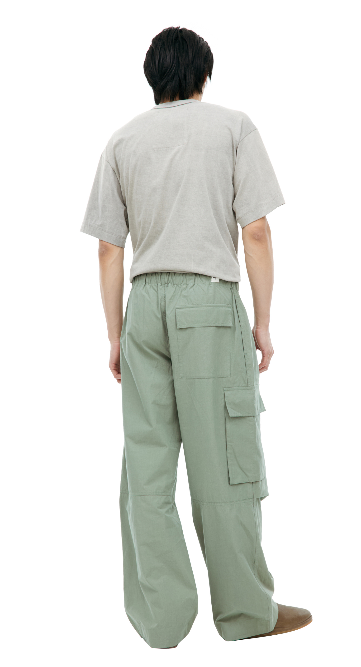 Jil Sander Green kargo trousers