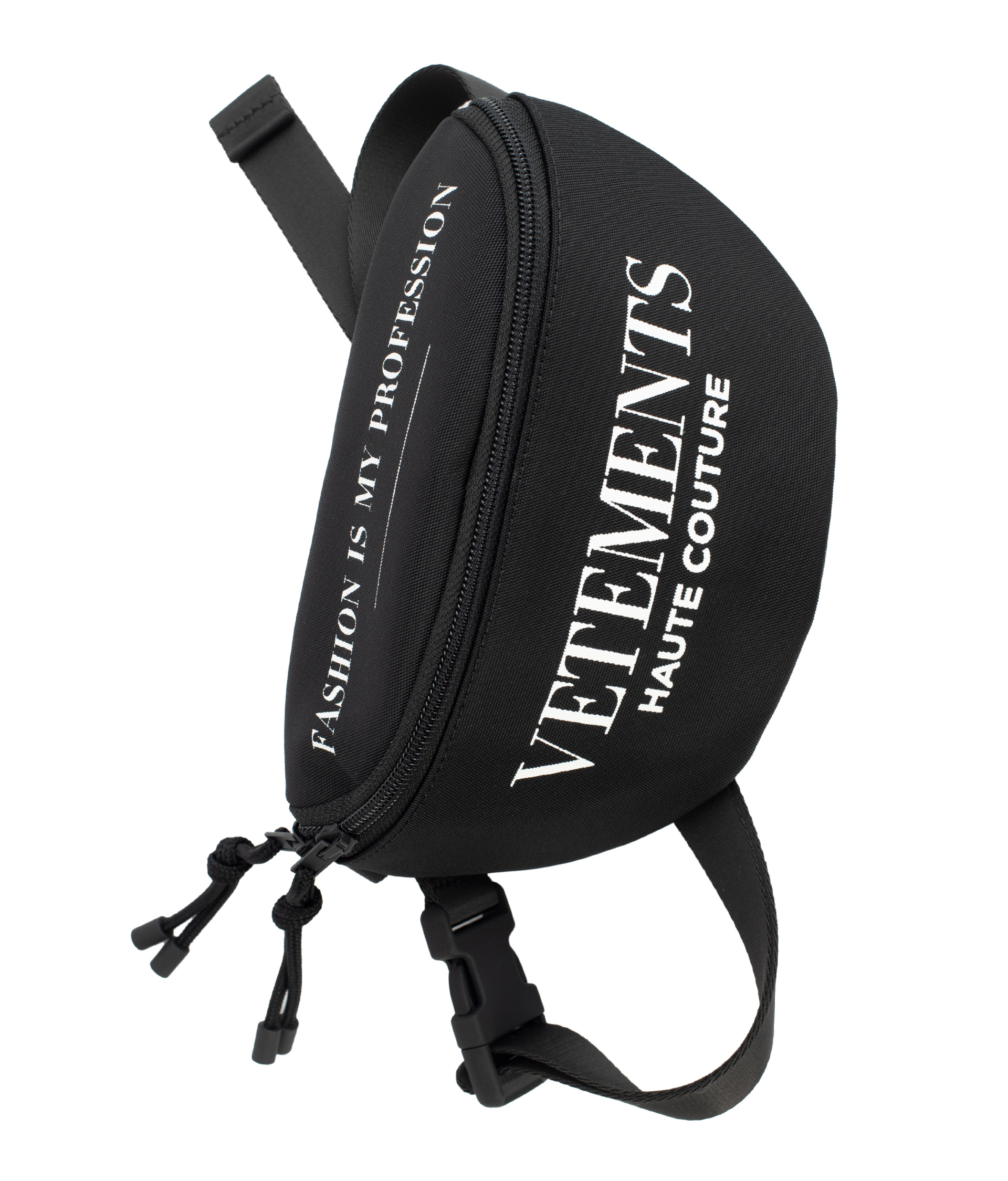 VETEMENTS Fashion is my Profession Logo Belt Bag