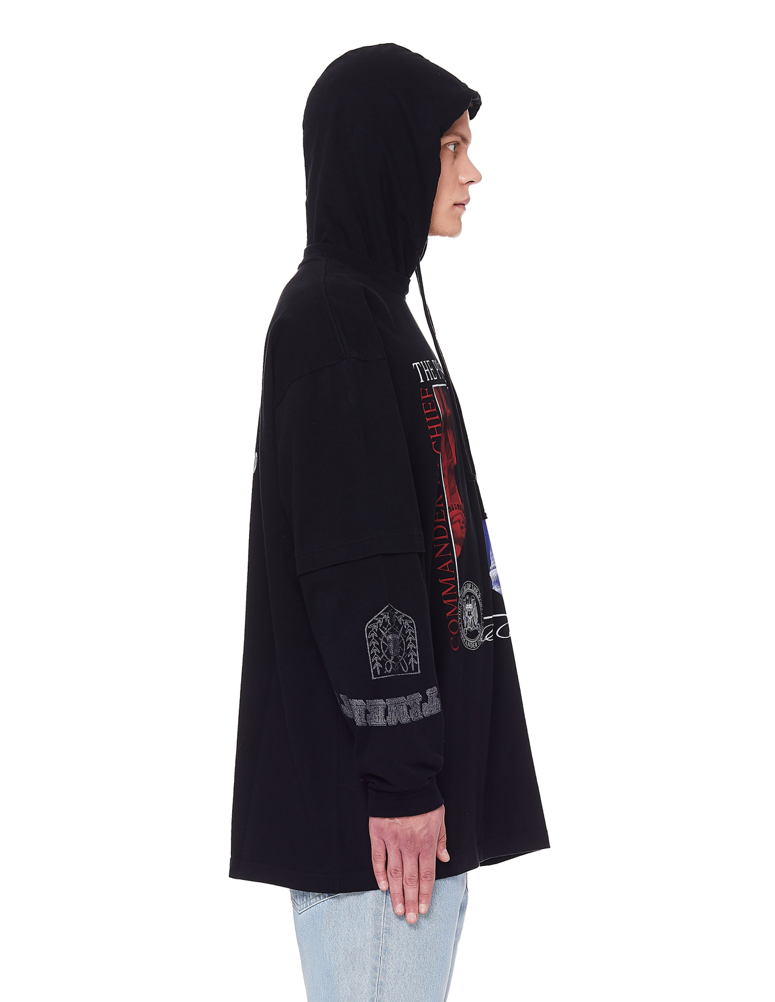 VETEMENTS The President Jersey Hoodie