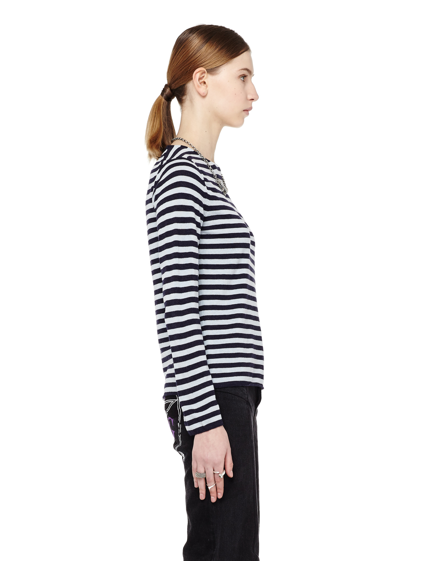 Comme des Garcons CdG Cotton striped long sleeve shirt