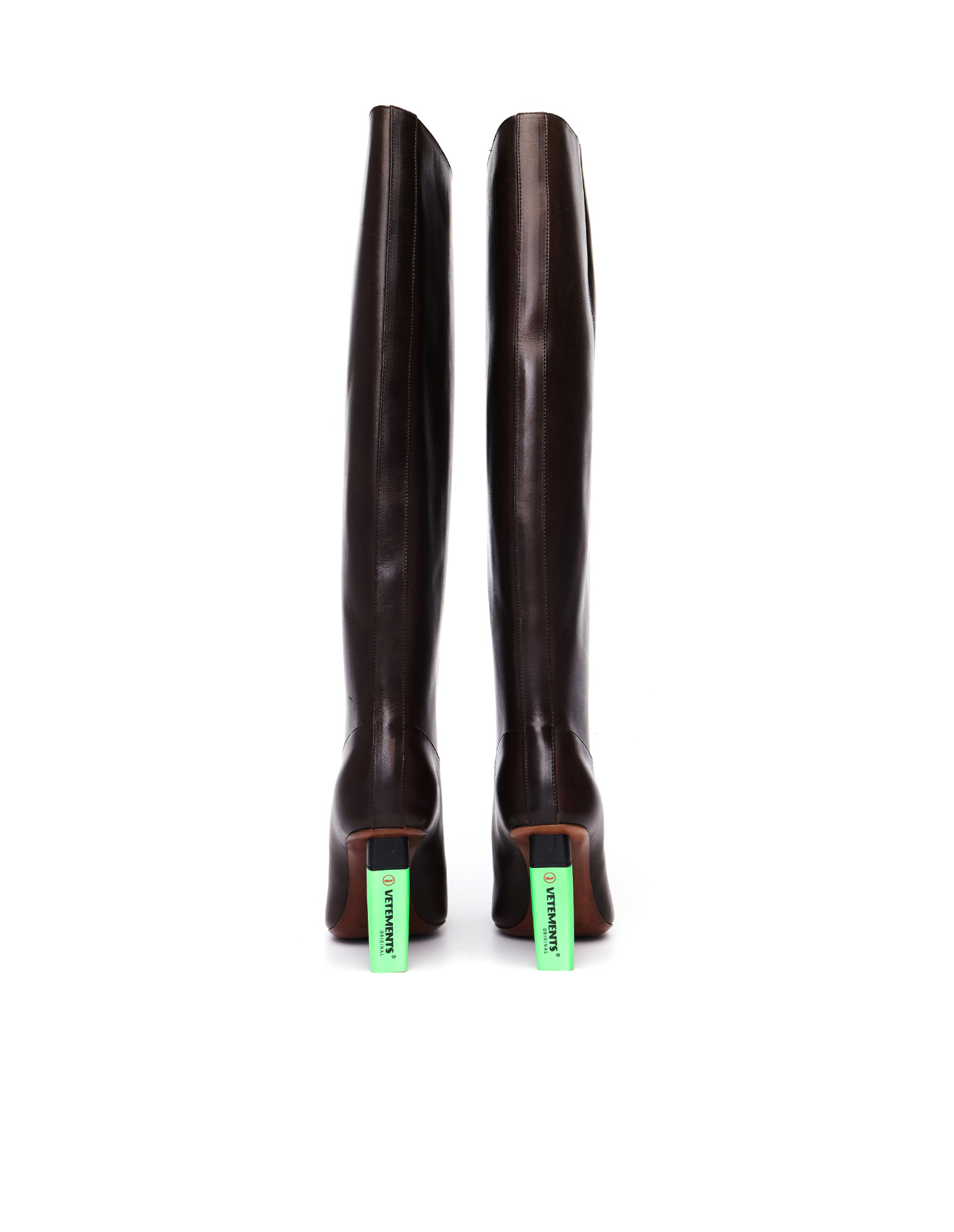 VETEMENTS Highlighter Heel Social Worker Boots