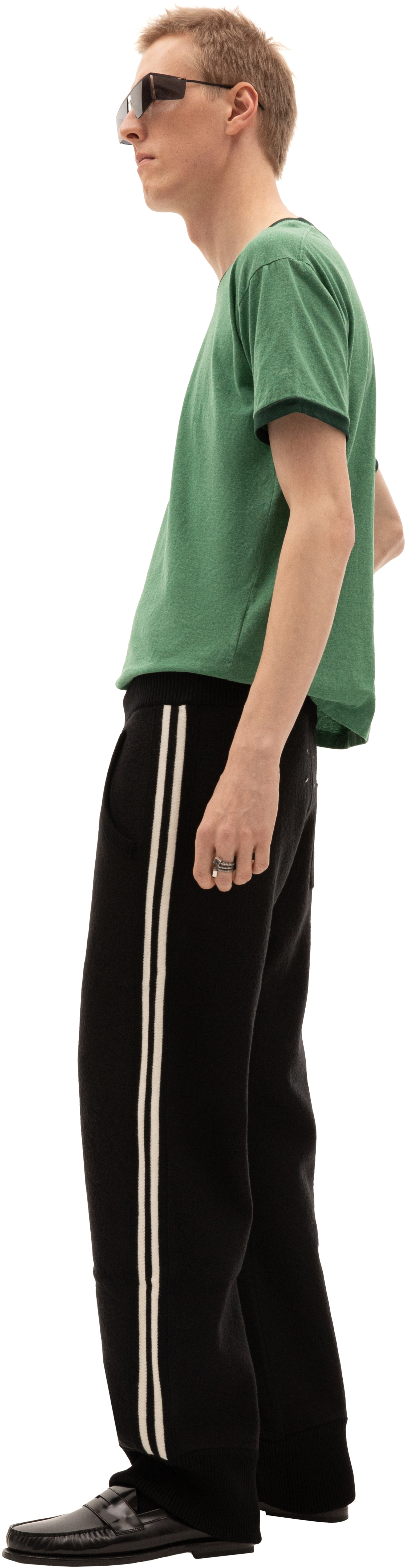 Side Stripe Wool Mix Pants（Black） 21632050_51714104_322.jpg