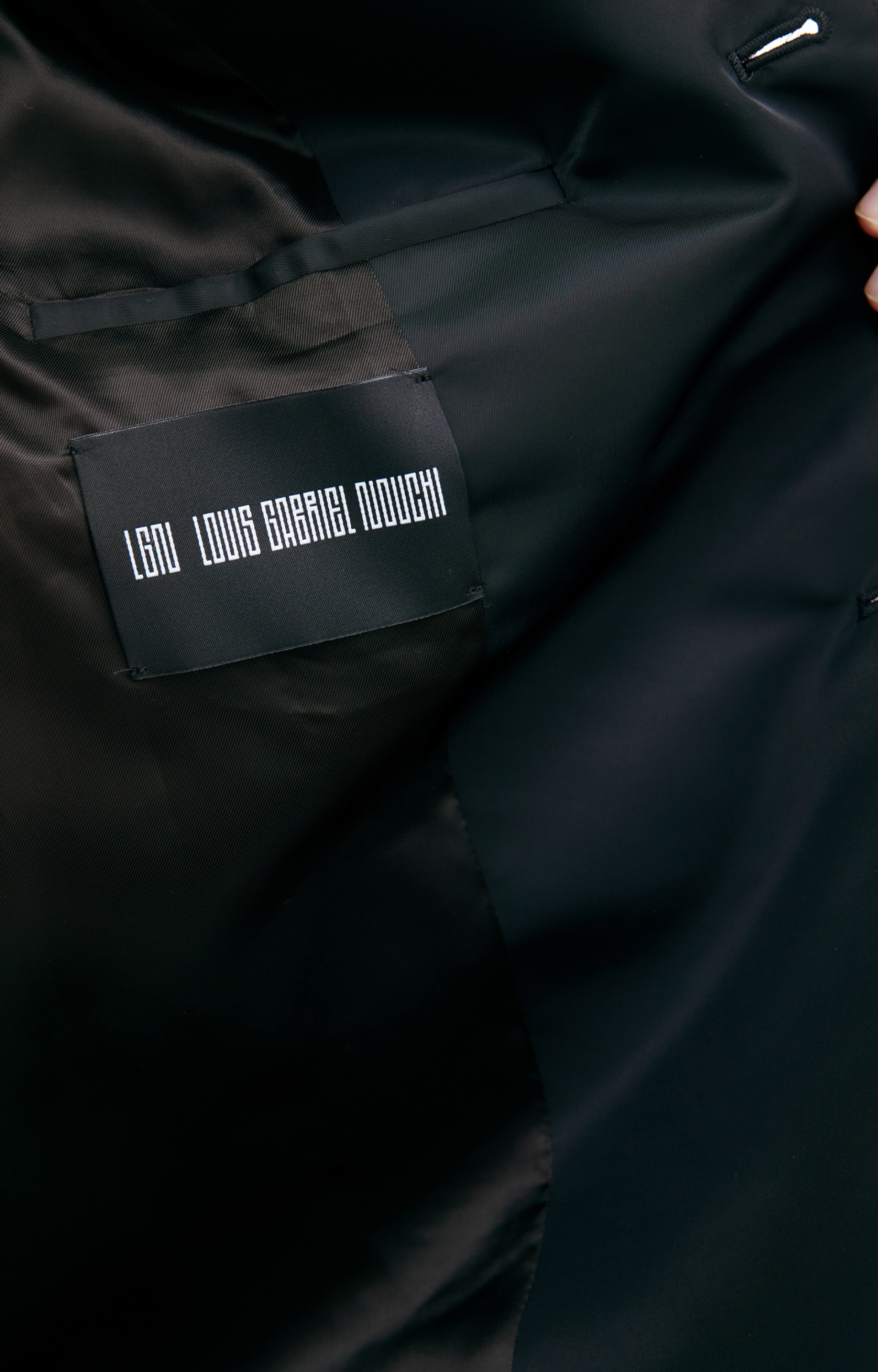 LOUIS GABRIEL NOUCHI Single-breasted jacket with buttons