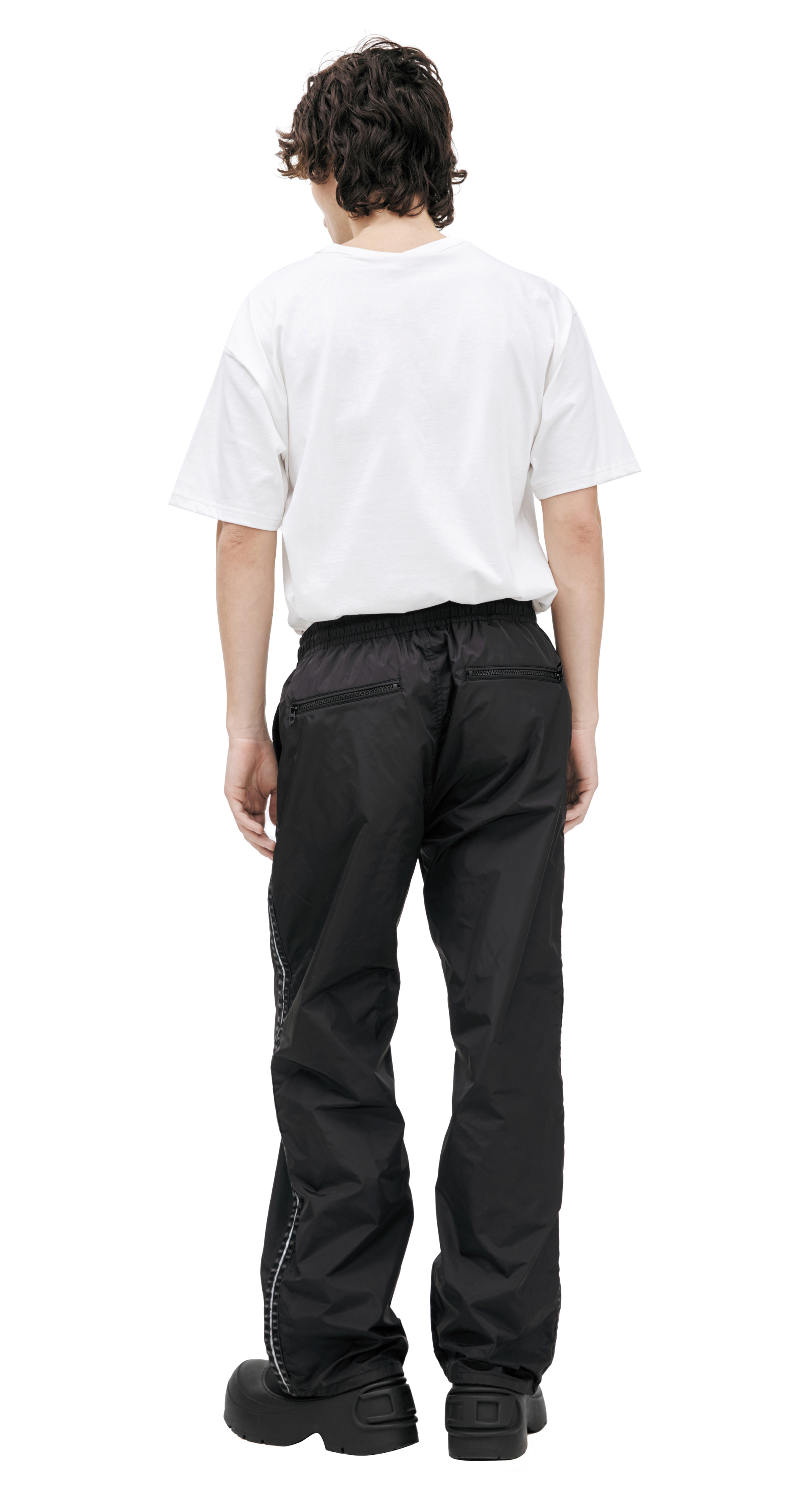 Diesel Black trousers with stripes