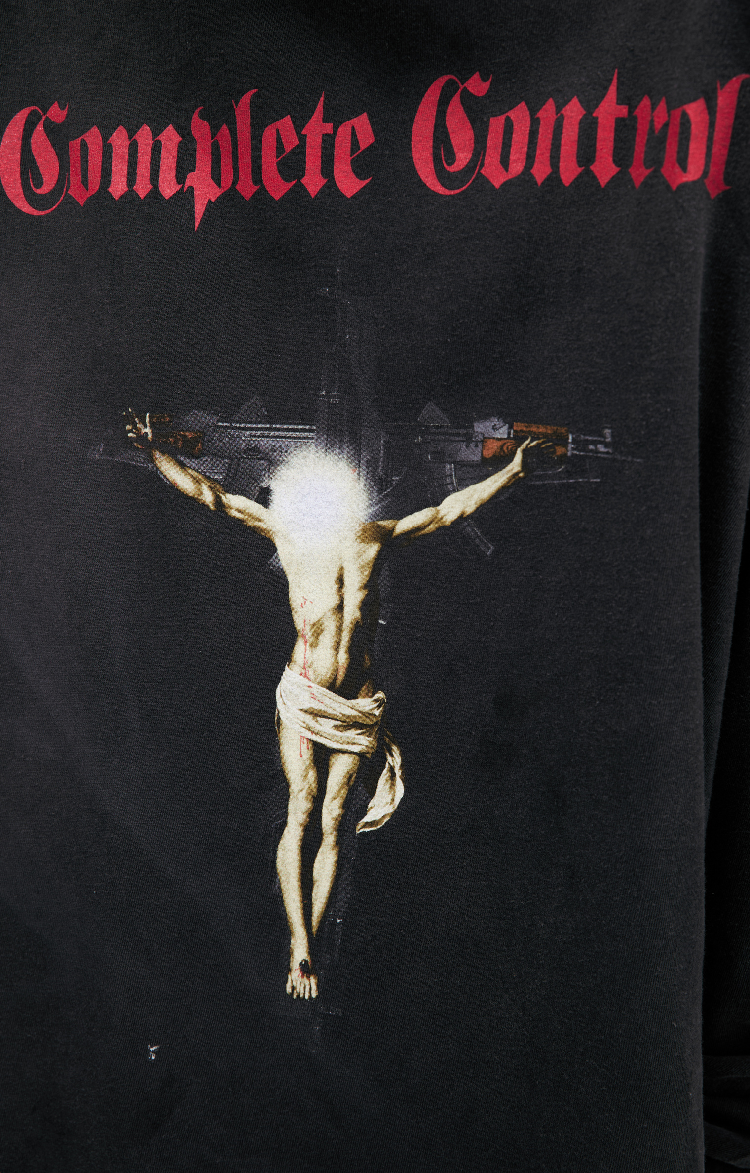 Saint Mxxxxxx Grey print longsleeve