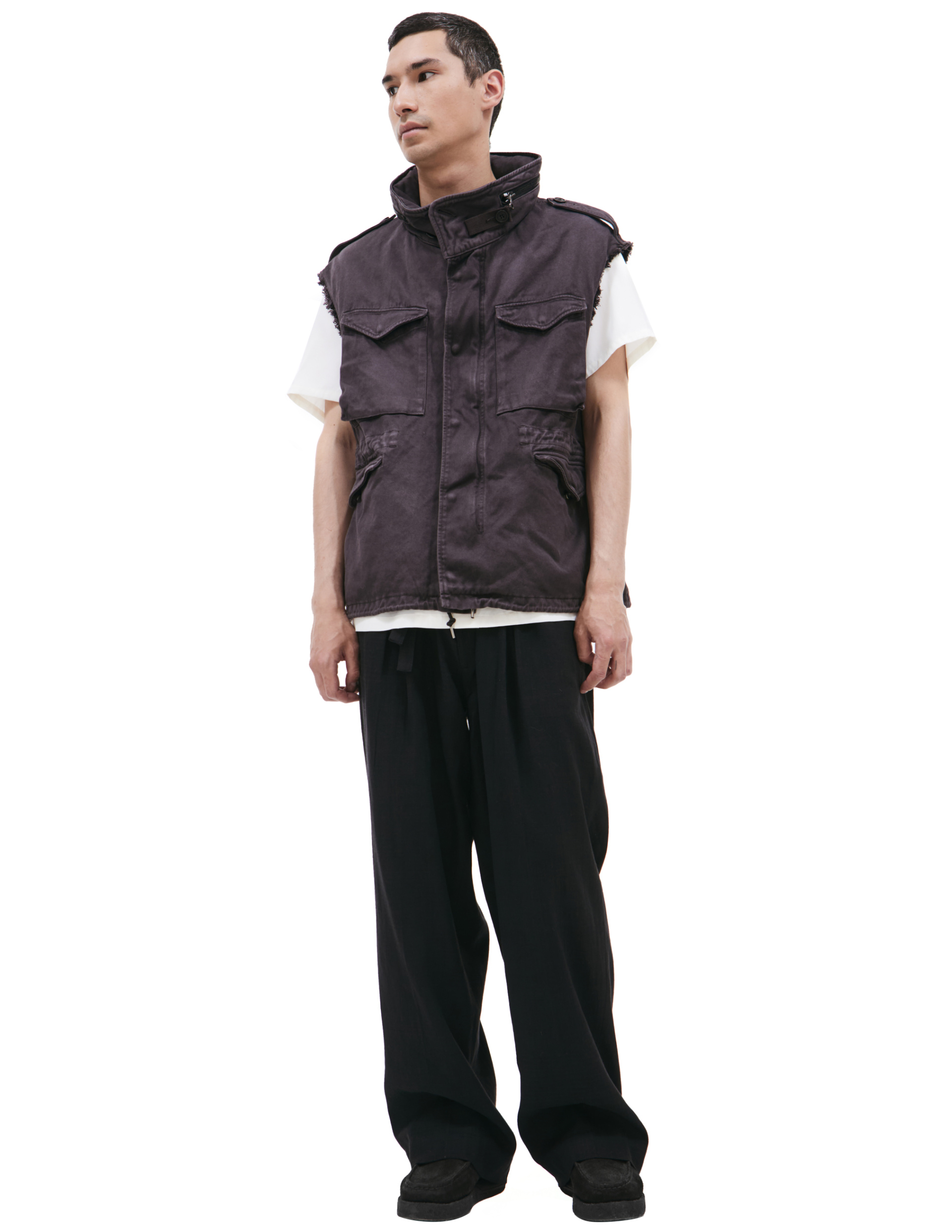 visvim Bickle denim vest