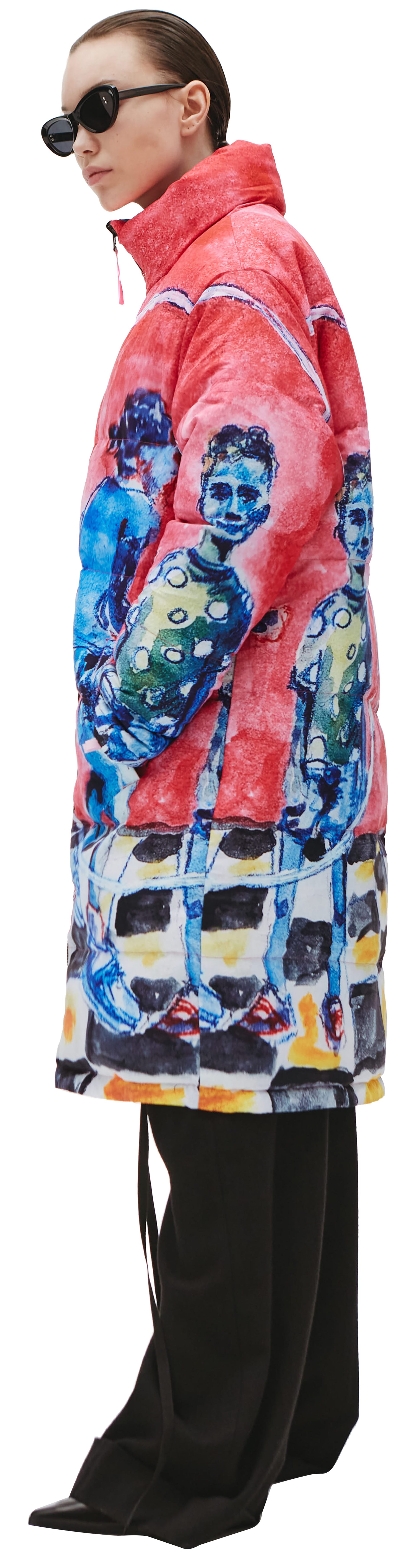 KidSuper Reversible Painted Down Jacket