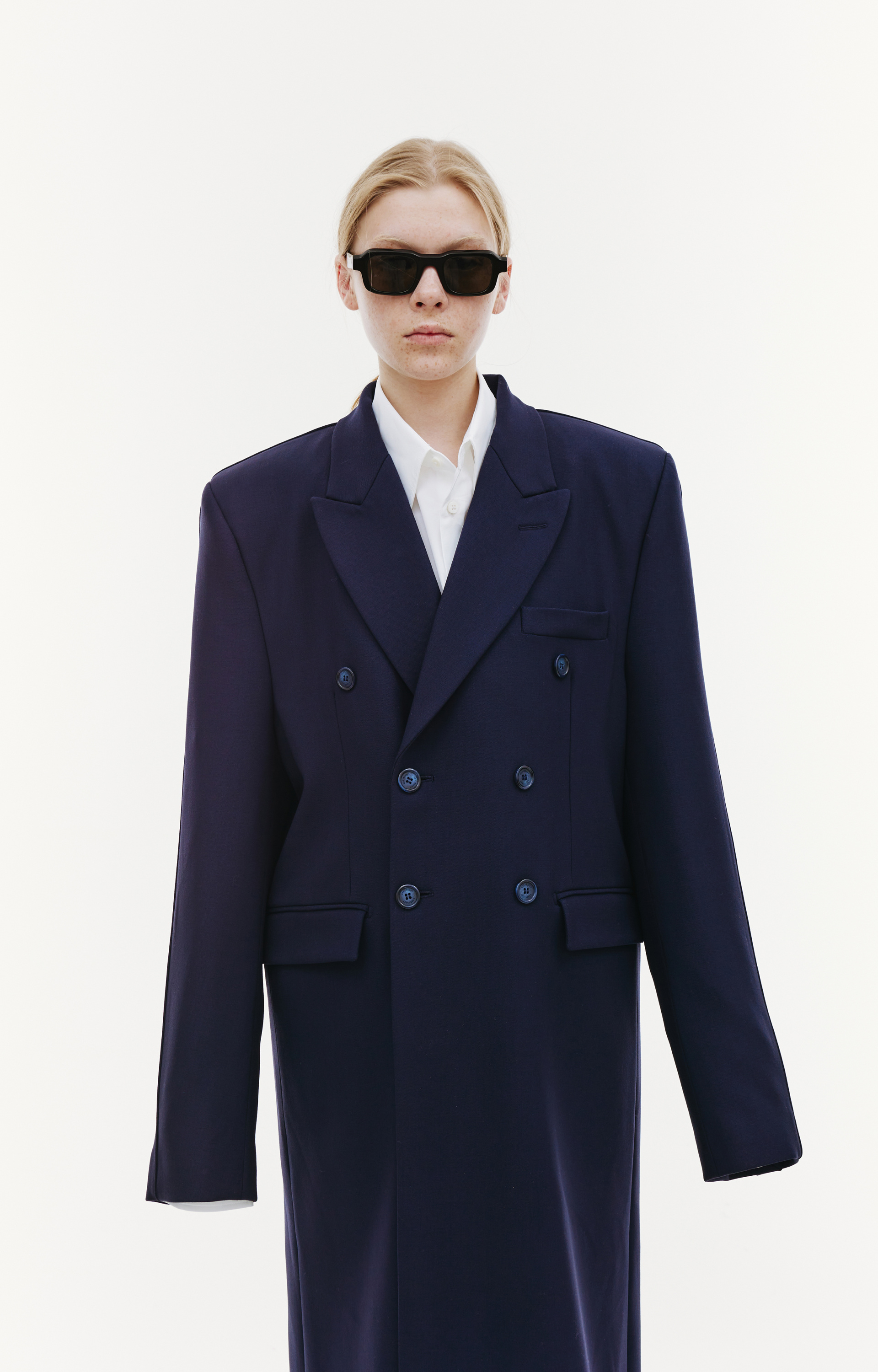 VTMNTS Wool double-breasted coat