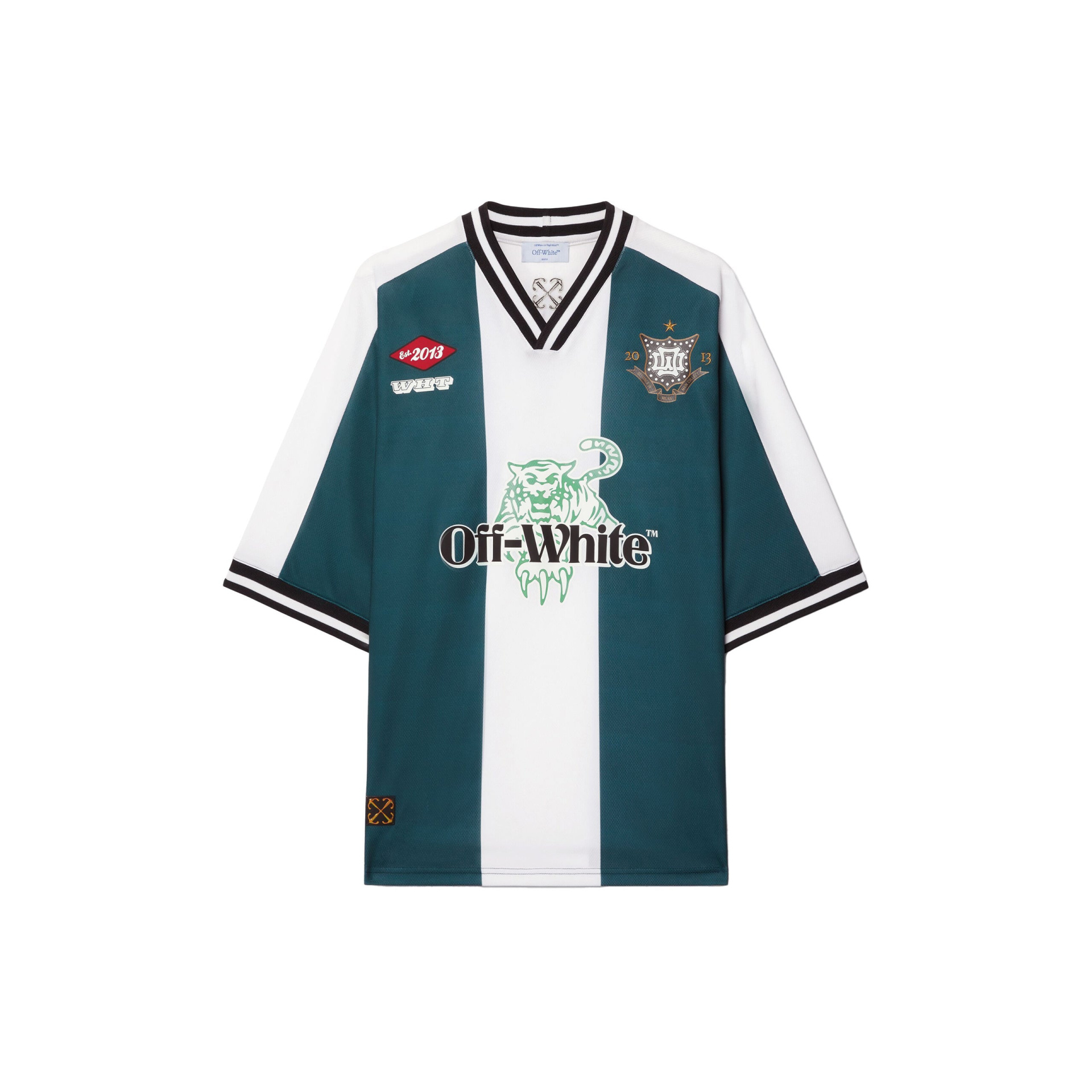 Off White Tiger 23 Soccer T-shirt