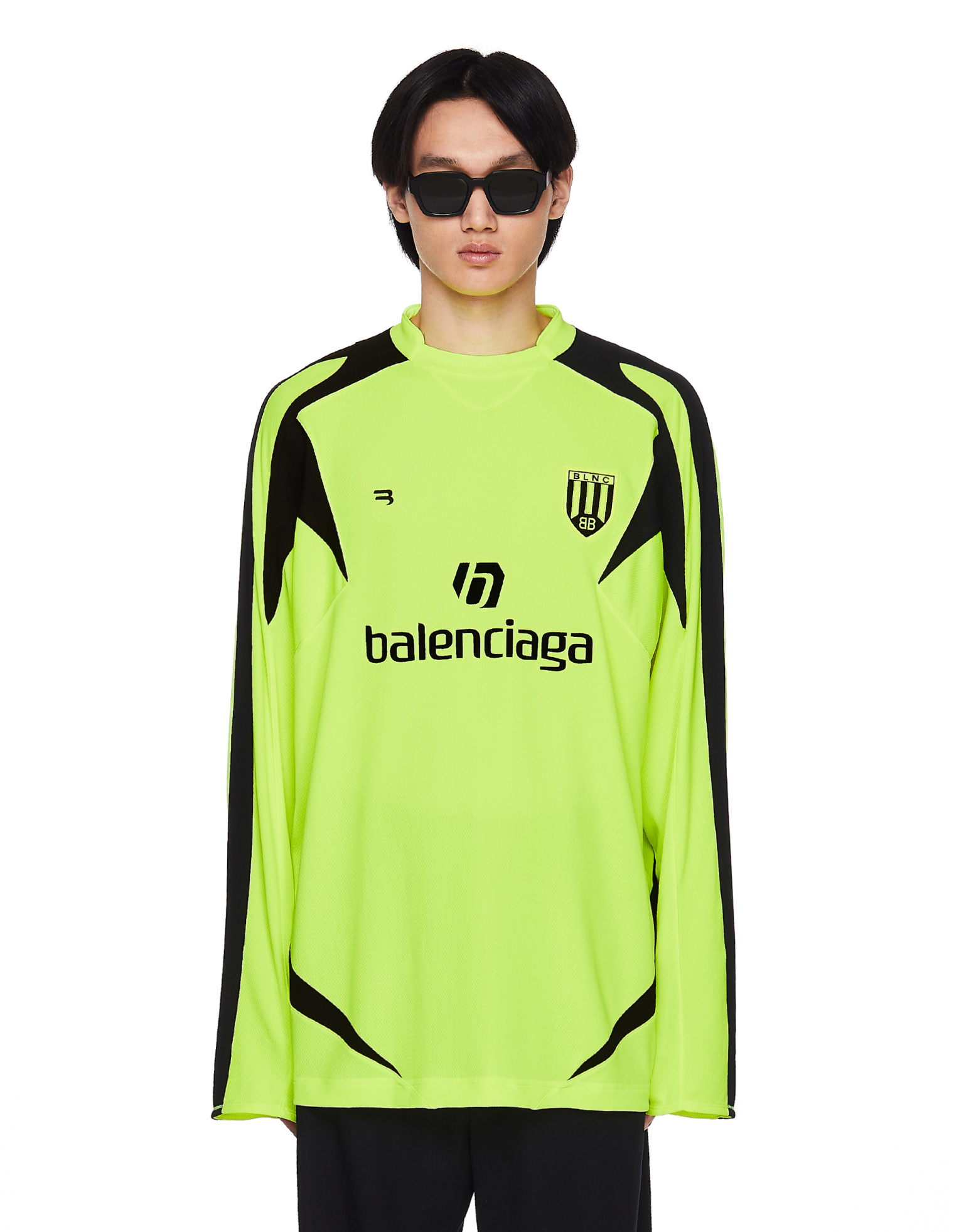 Balenciaga Soccer L/S T-shirt With Logos