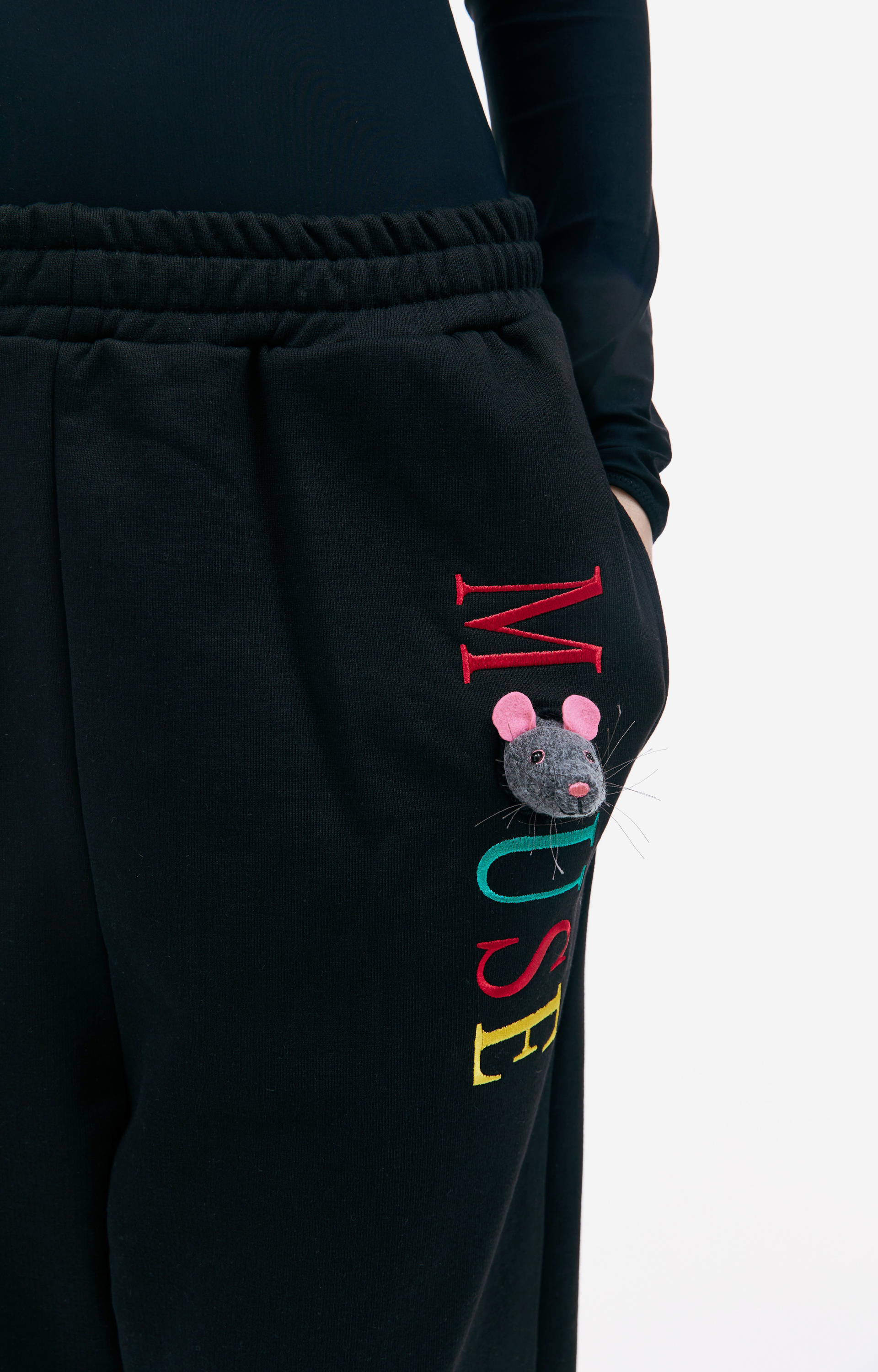 Doublet Black Mice sweatpants