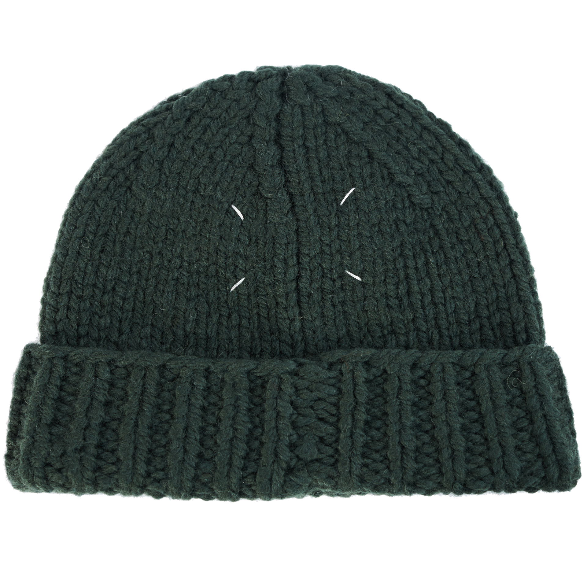 Maison Margiela Green Wool beanie