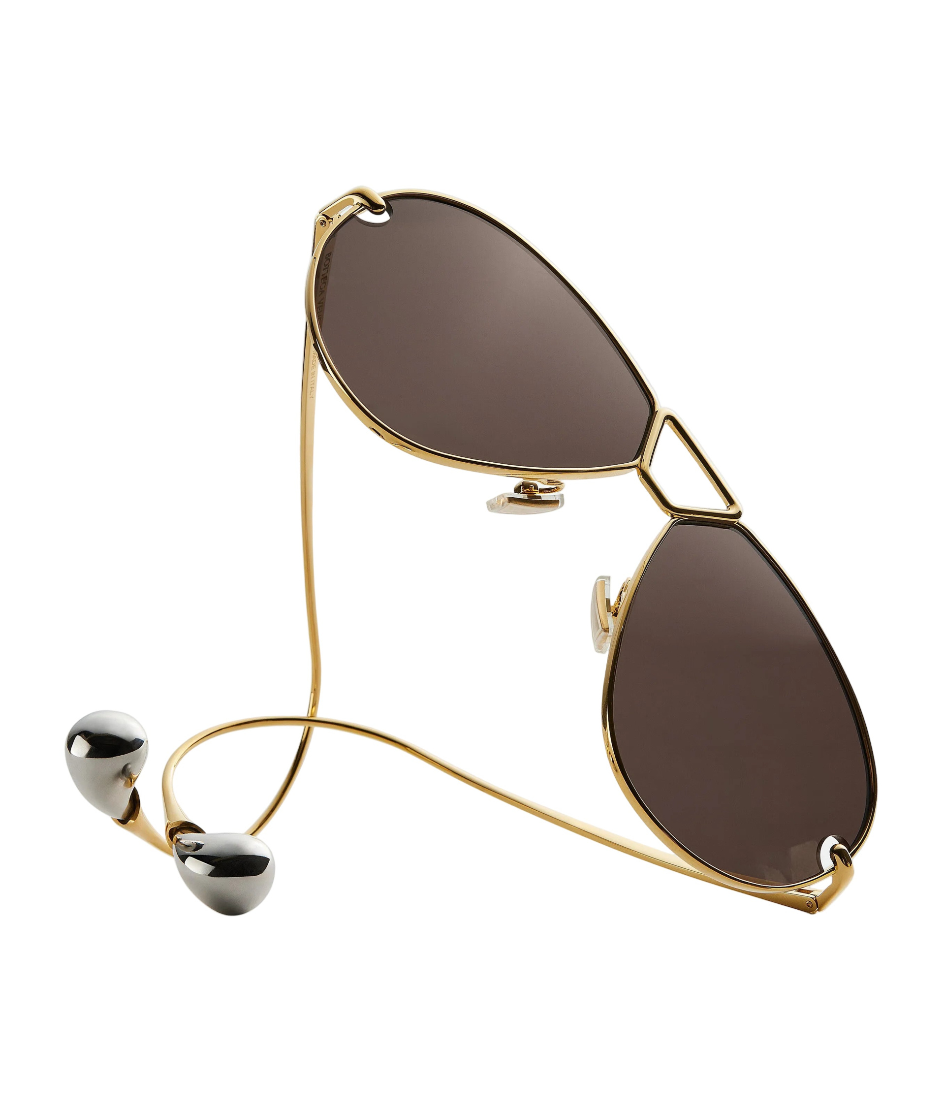 Bottega Veneta Drop Aviator Sunglasses