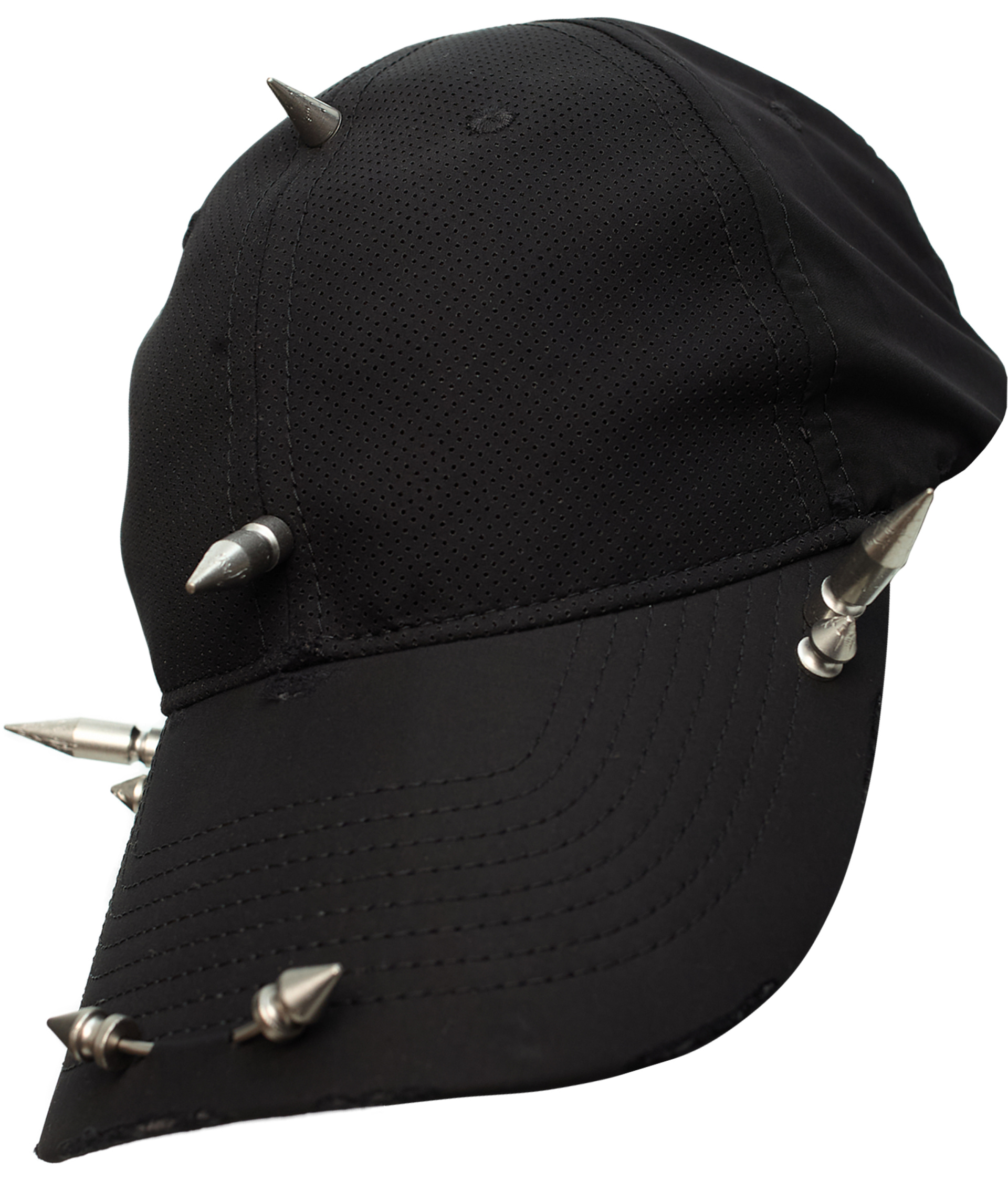 Balenciaga Black cap with spikes