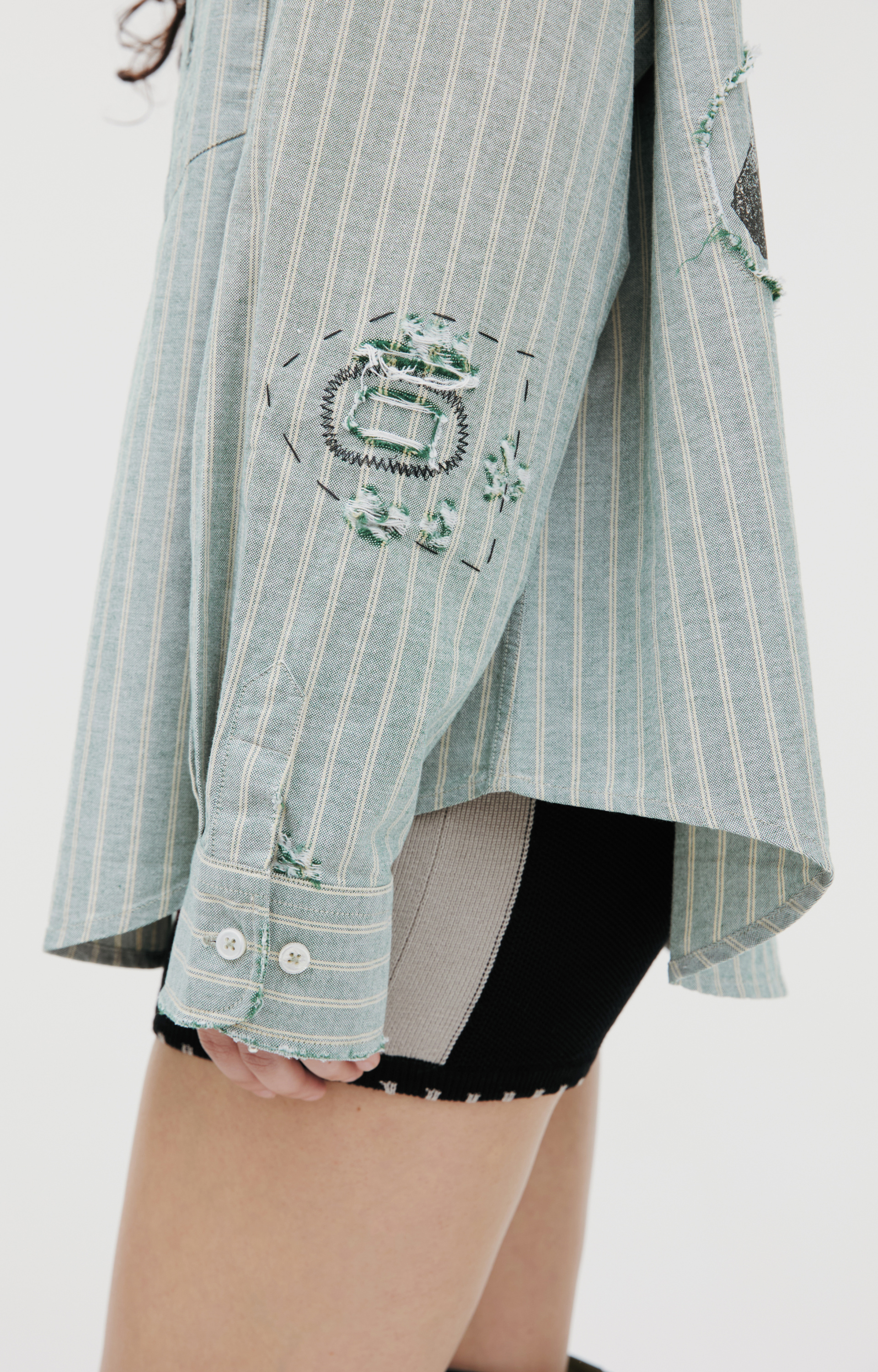 Enfants Riches Déprimés Striped printed shirt