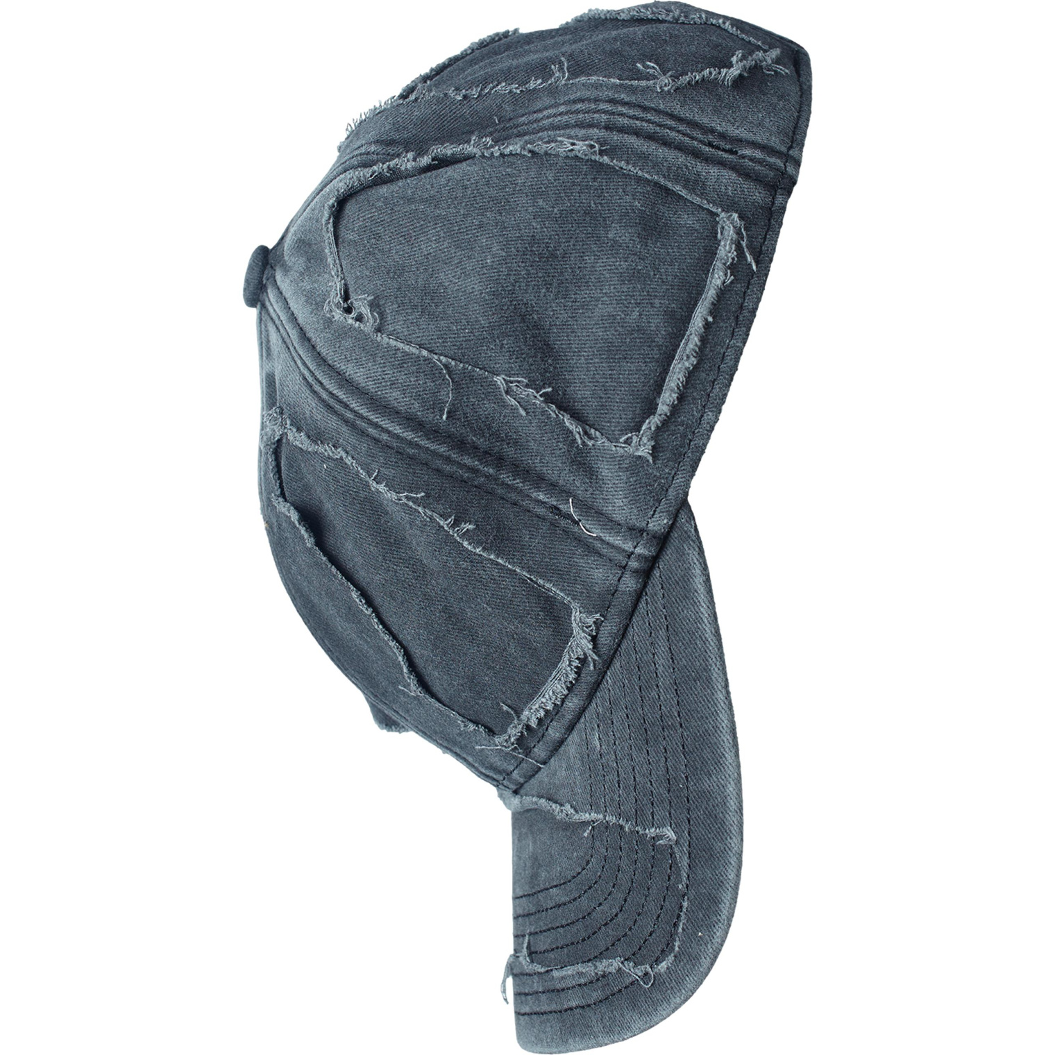 VETEMENTS Destroyed denim cap