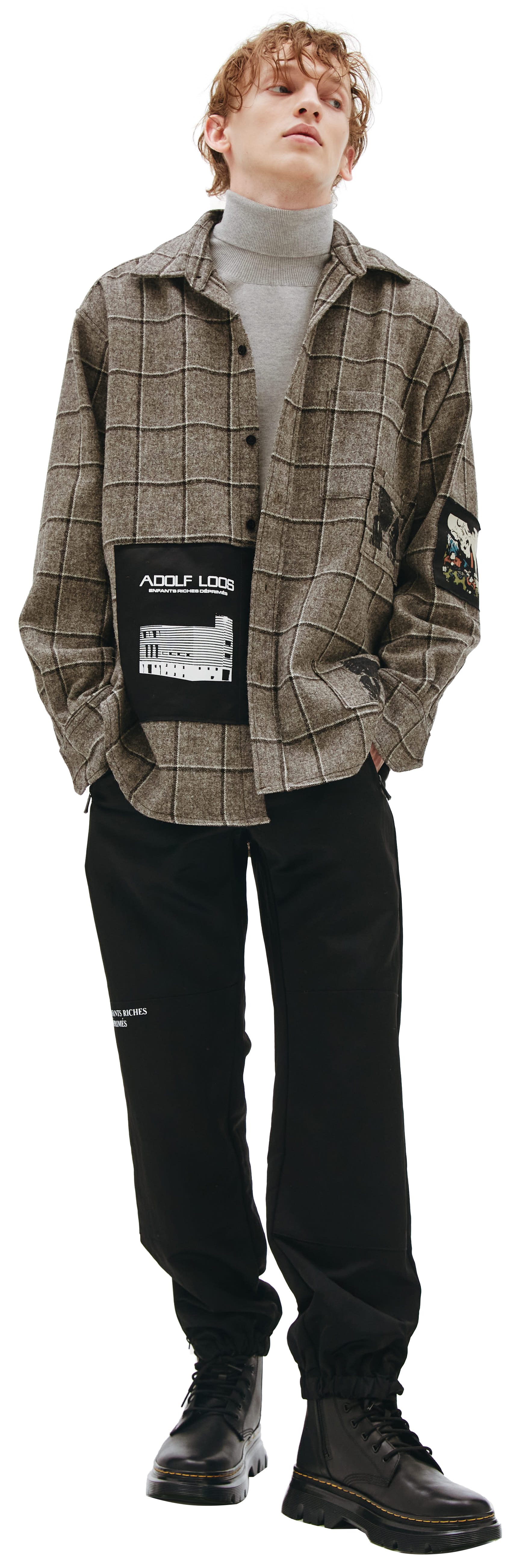 Enfants Riches Déprimés Austrian Holiday Check Shirt