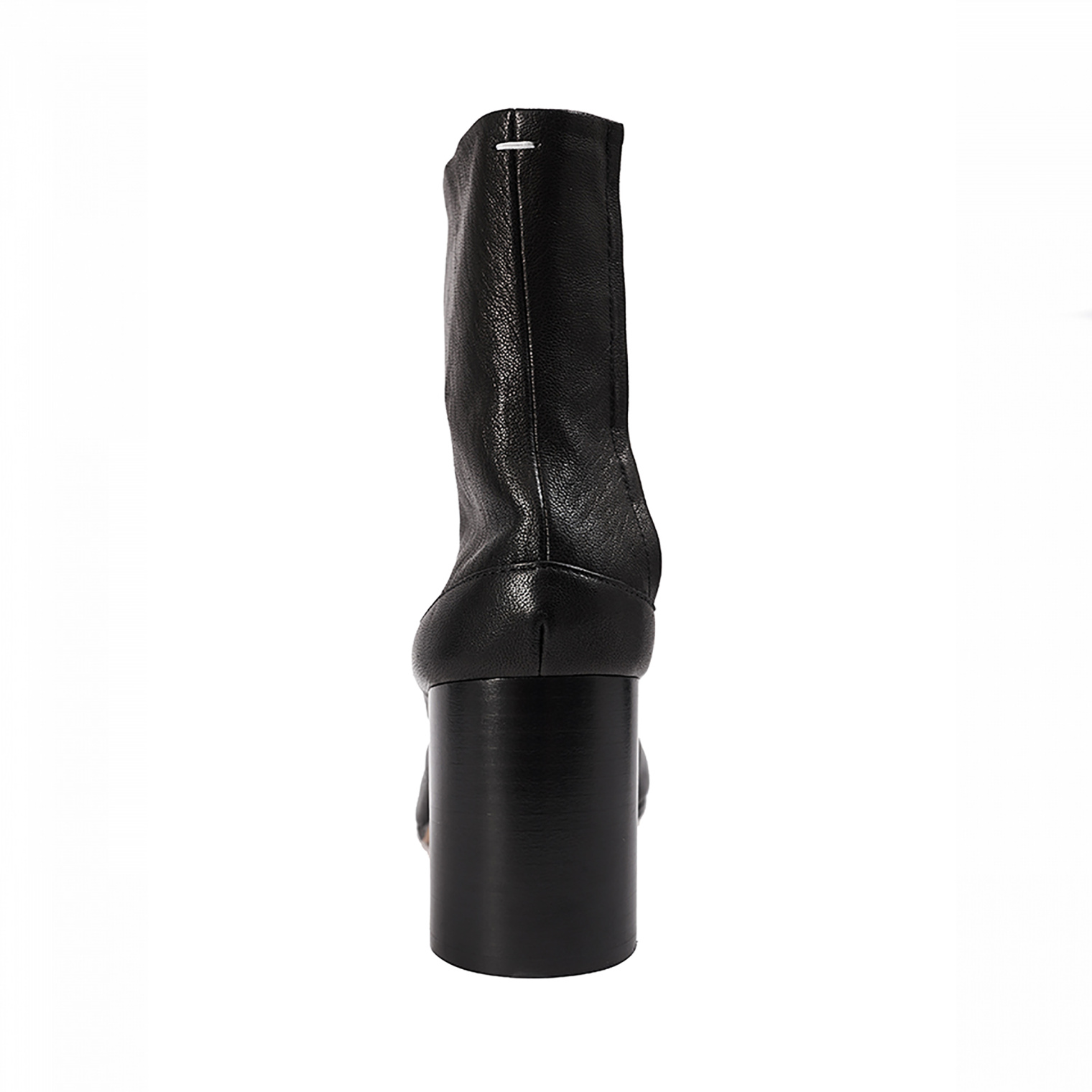 Maison Margiela Black Leather Tabi Boots
