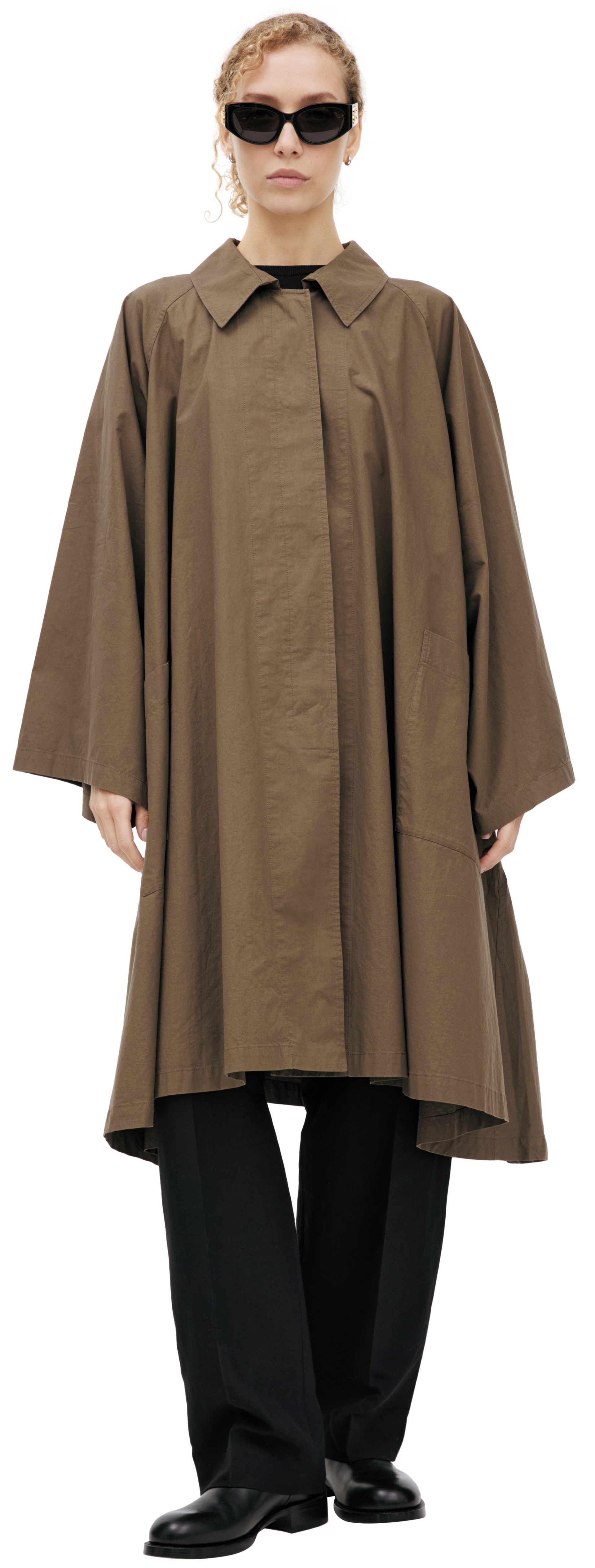 The Row Trench coat with patch pockets