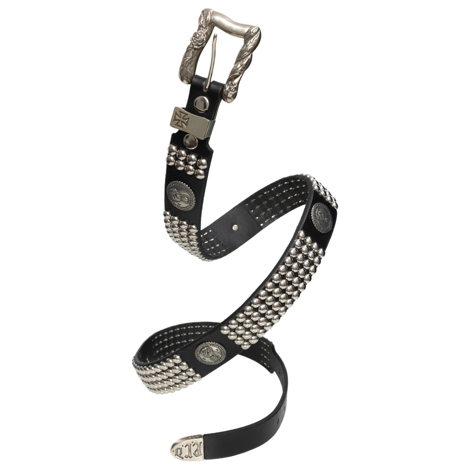 Enfants Riches Deprimes Leather belt with rivets