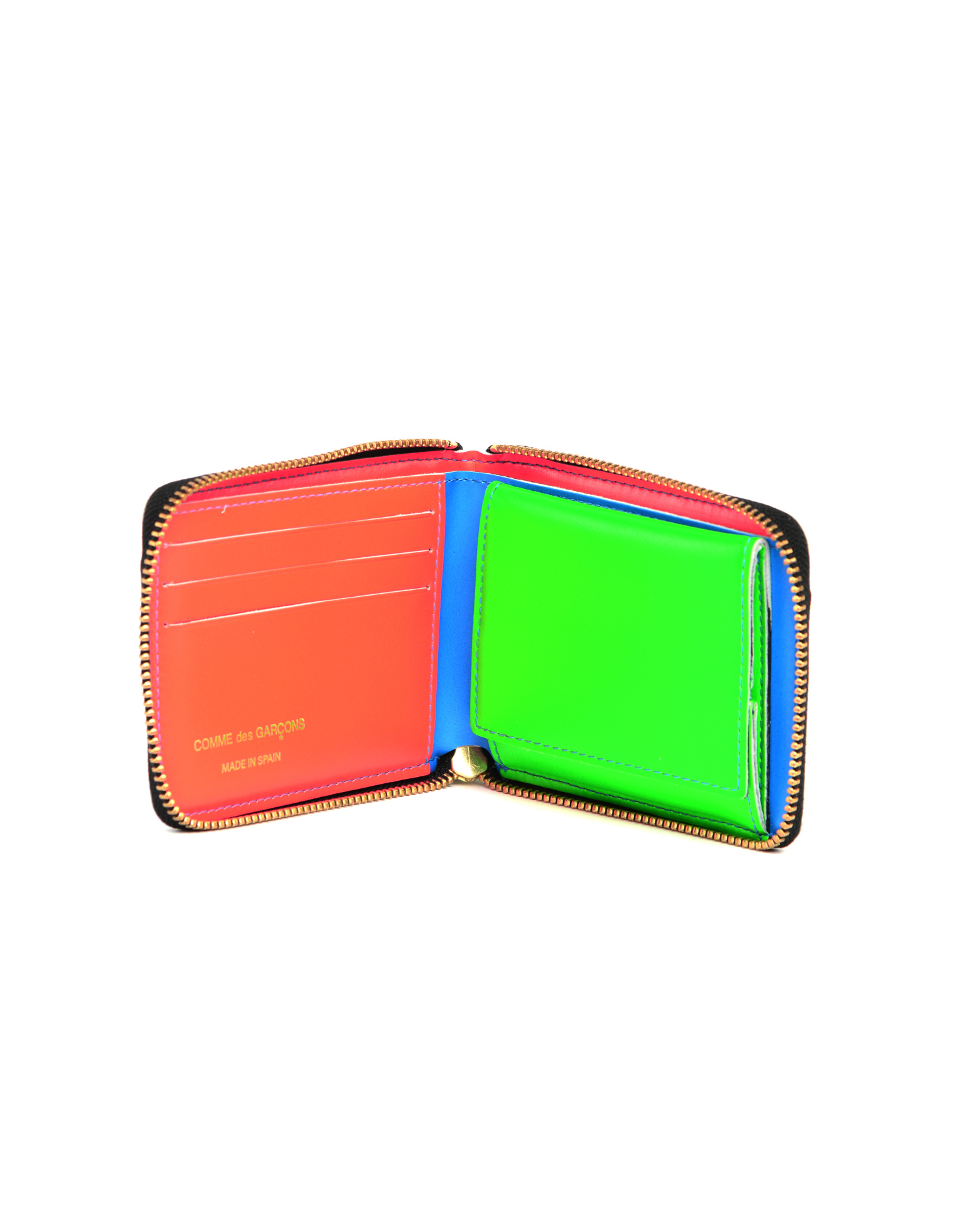 Comme des Garcons Wallets Leather zip-around wallet