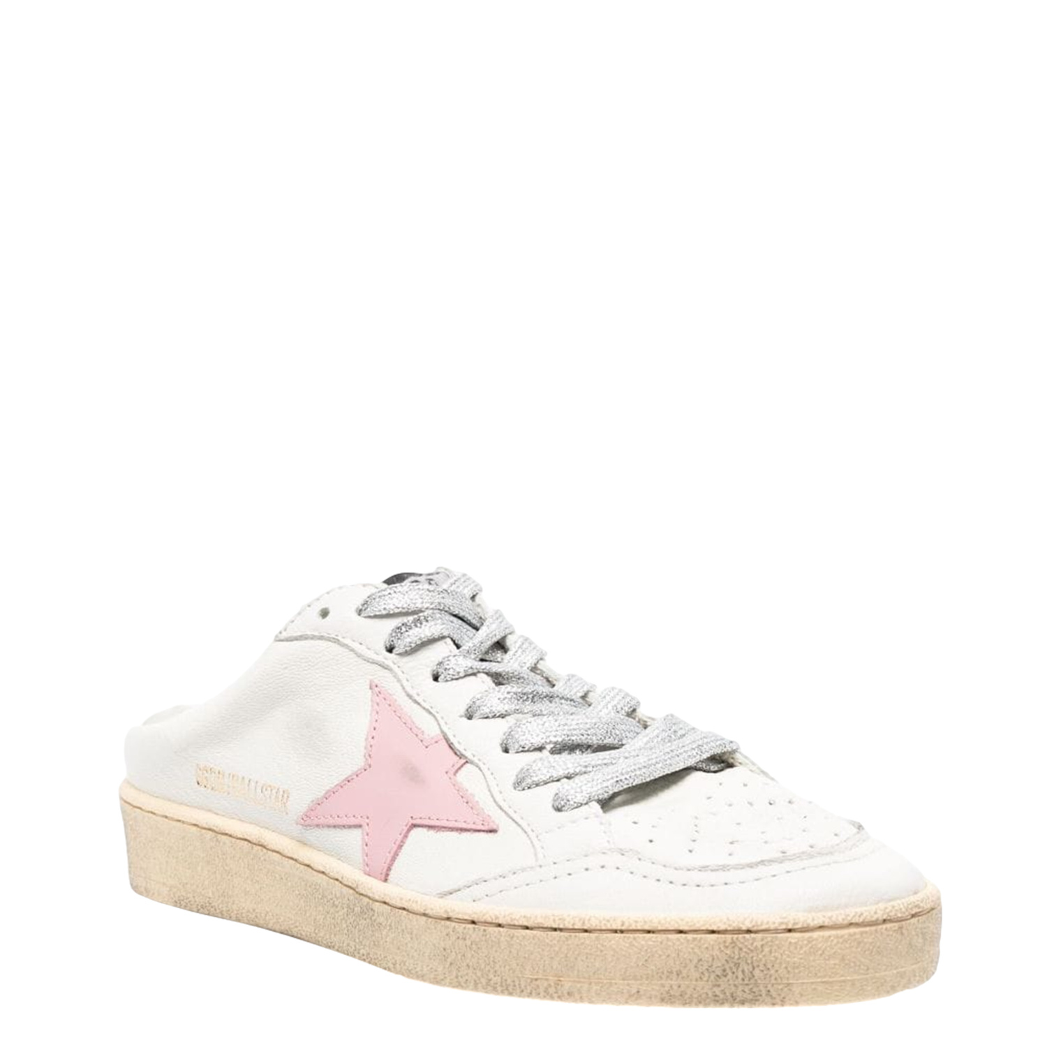 Golden Goose Ballstar leather sabot