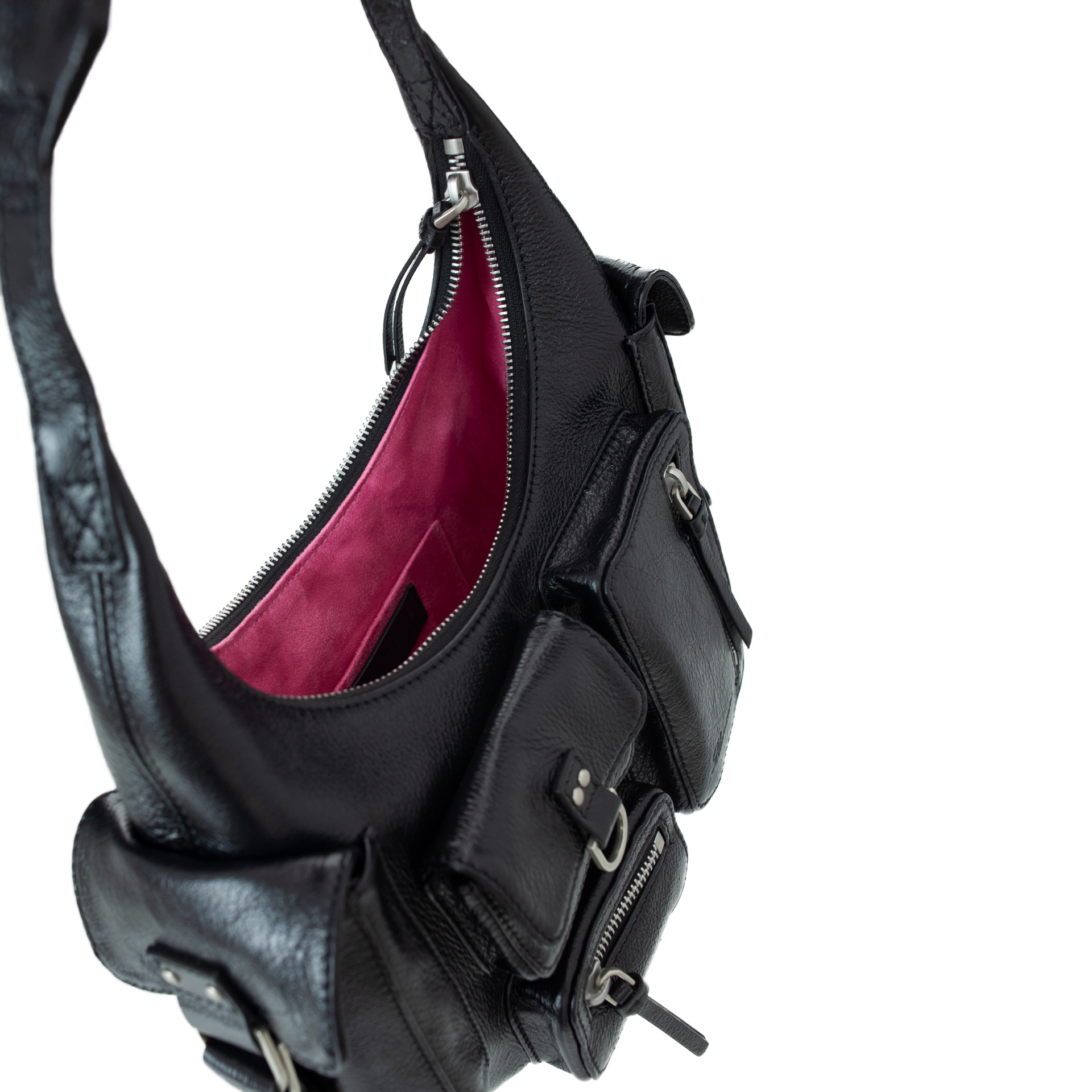 Blumarine Small hobo bag with cargo pockets