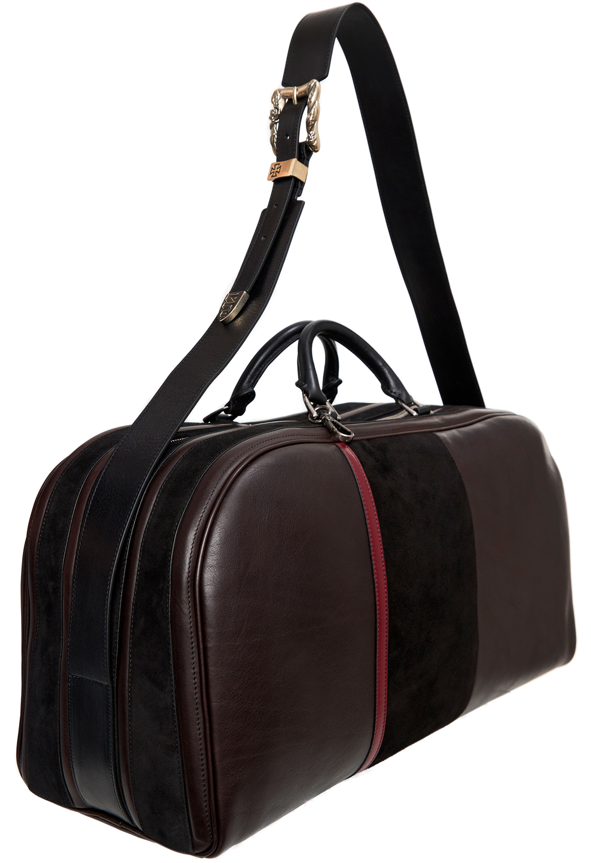 Enfants Riches Déprimés Bag with suede trim