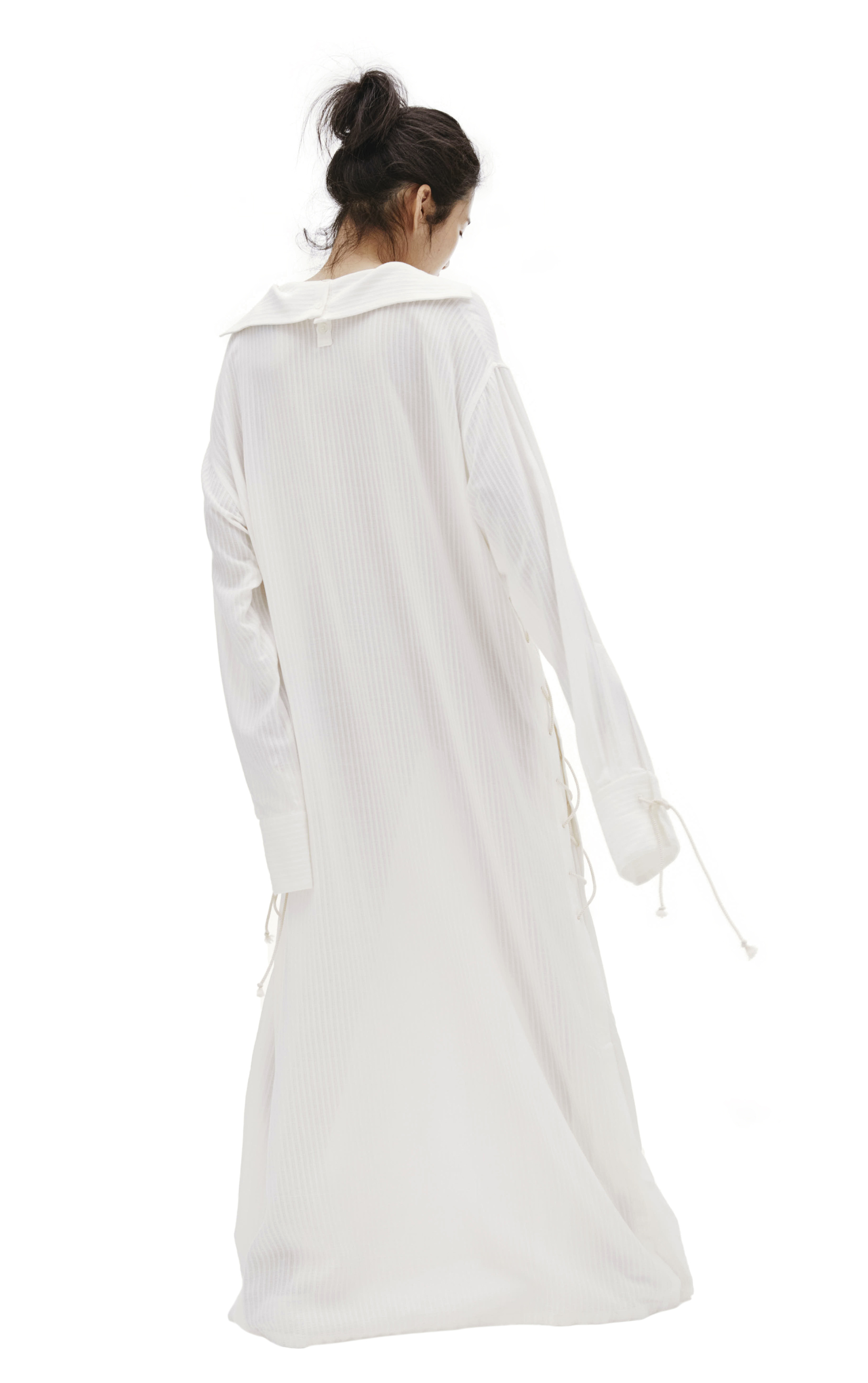 Ann Demeulemeester White Maxi Dress