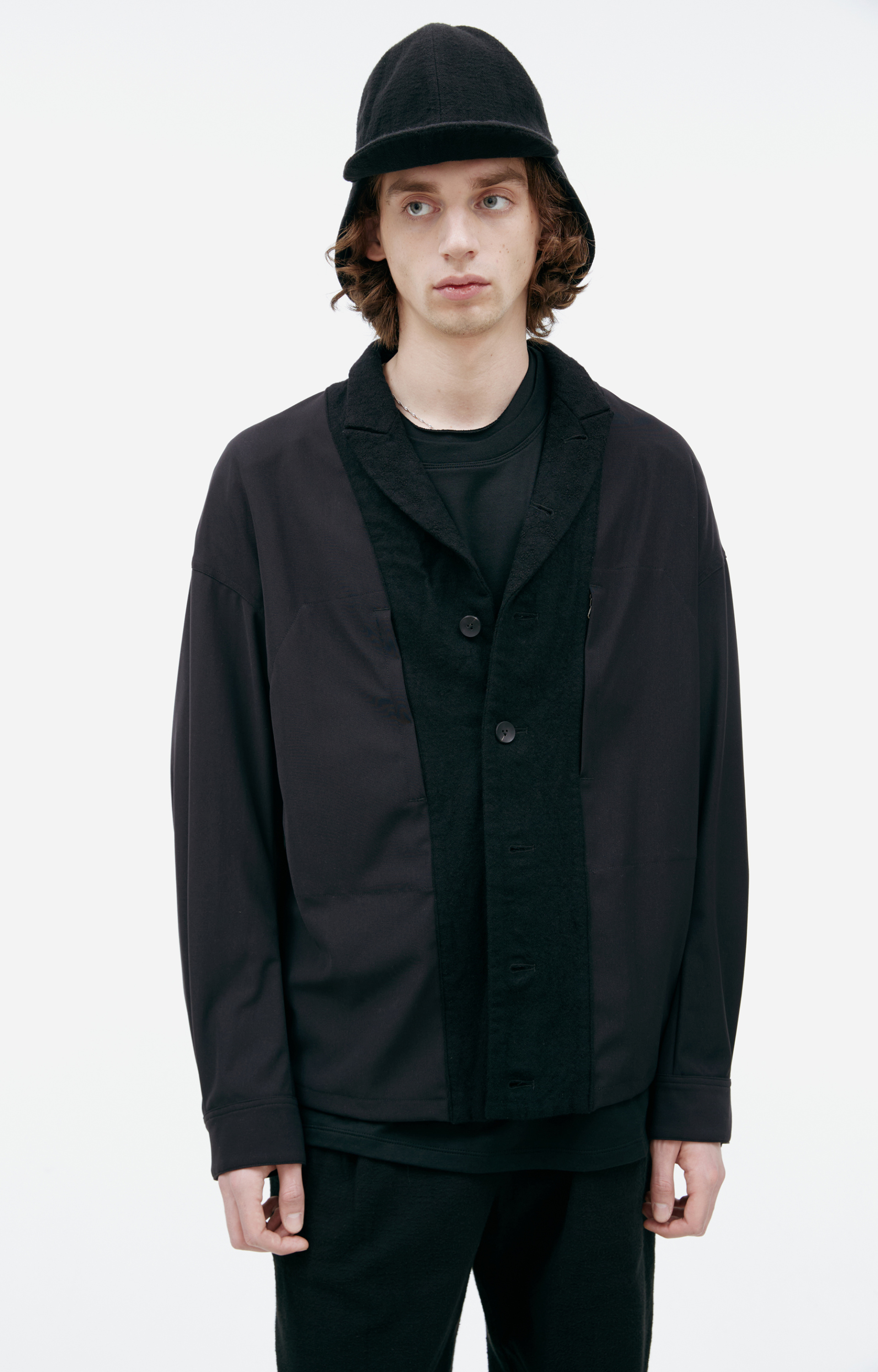 The Viridi-Anne Single-breasted button-down jacket