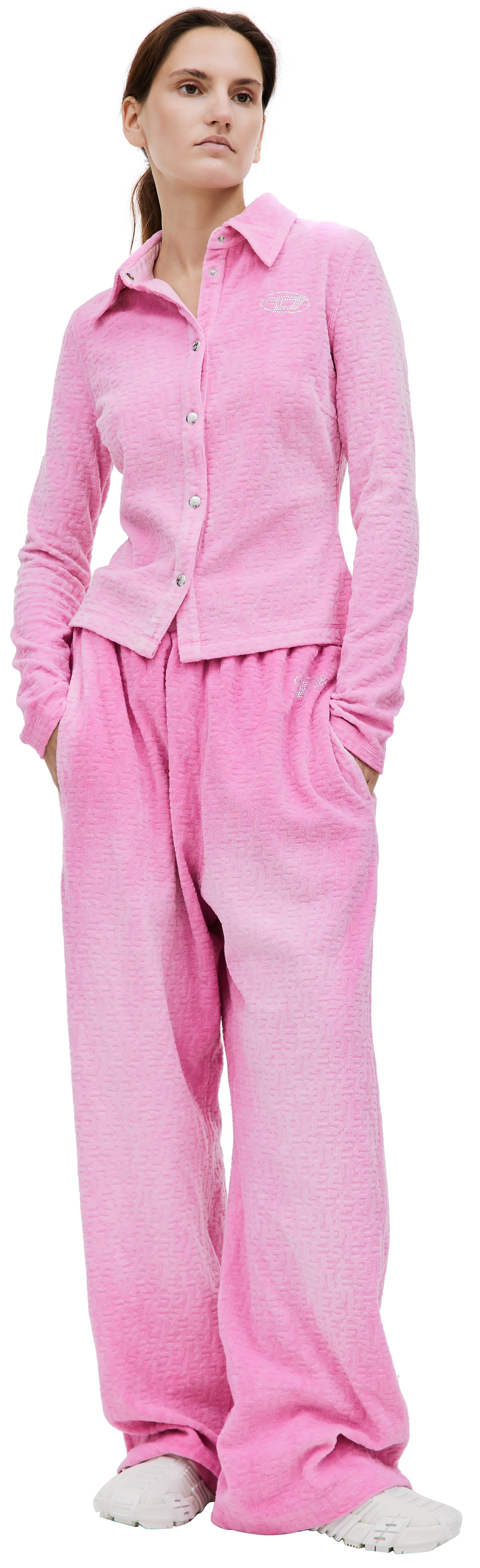 Diesel Pink T-AMUSE shirt