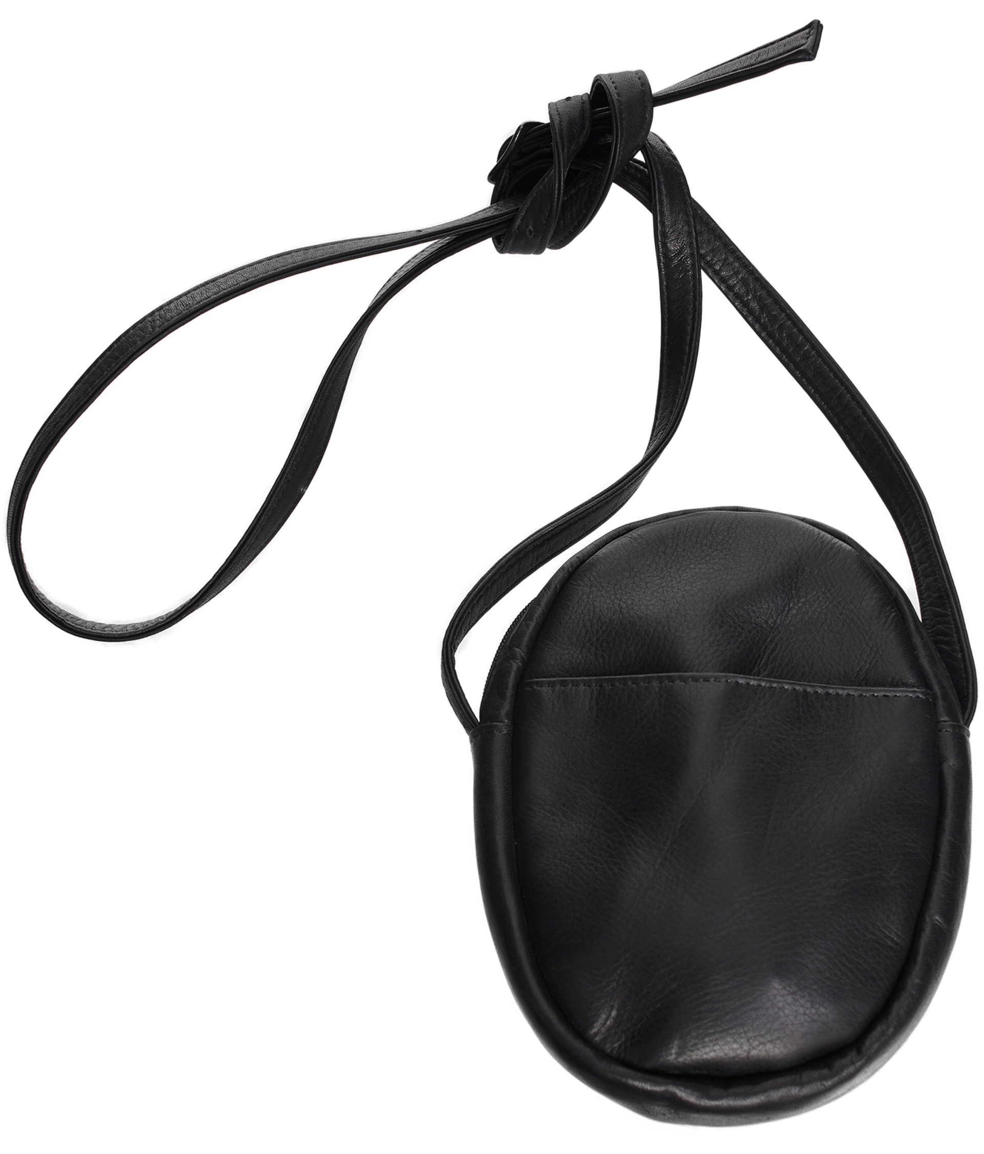 Y\'s Black leather bag
