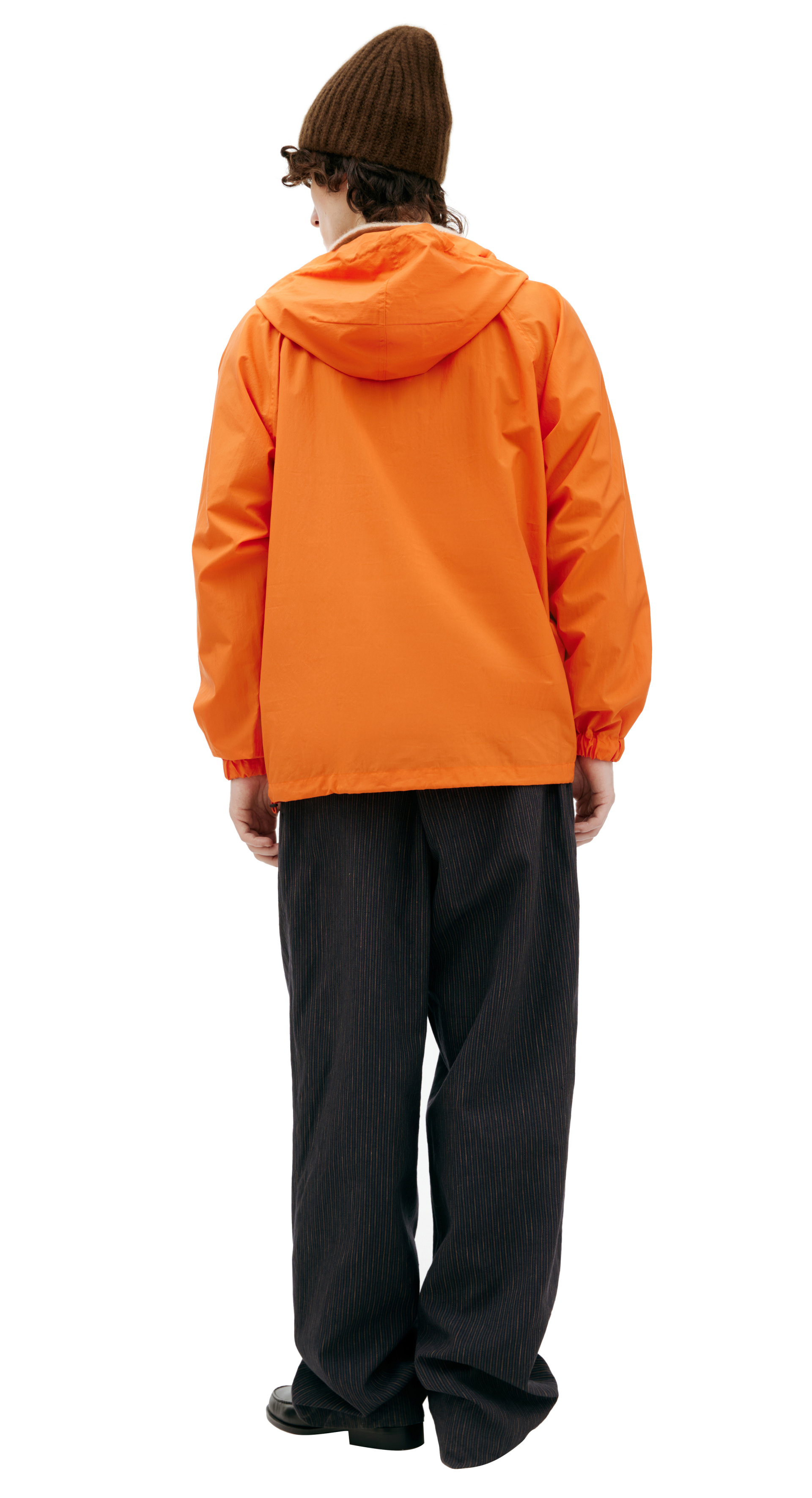 Auralee Orange anorak