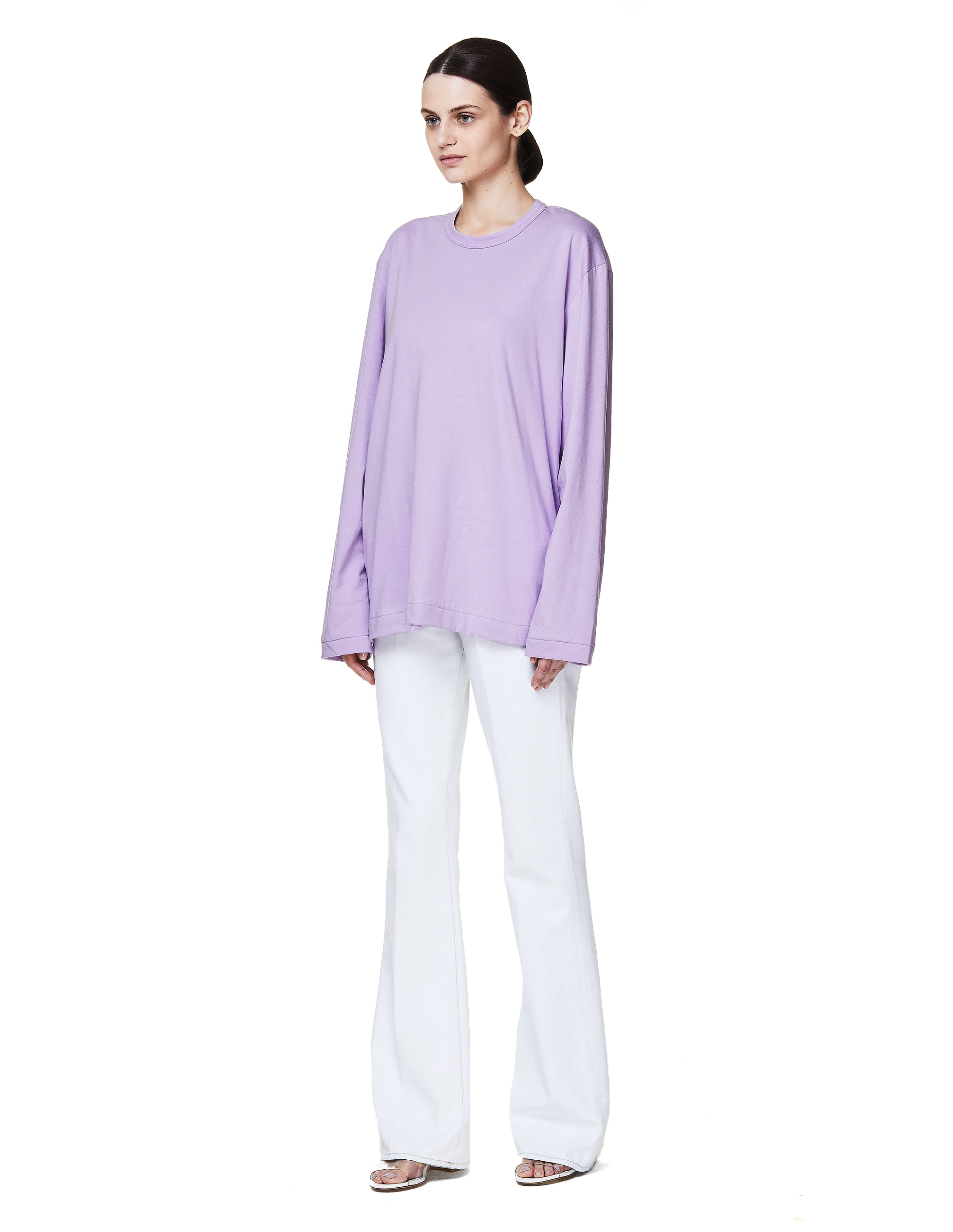Comme des Garcons Violet Cotton Longsleeve