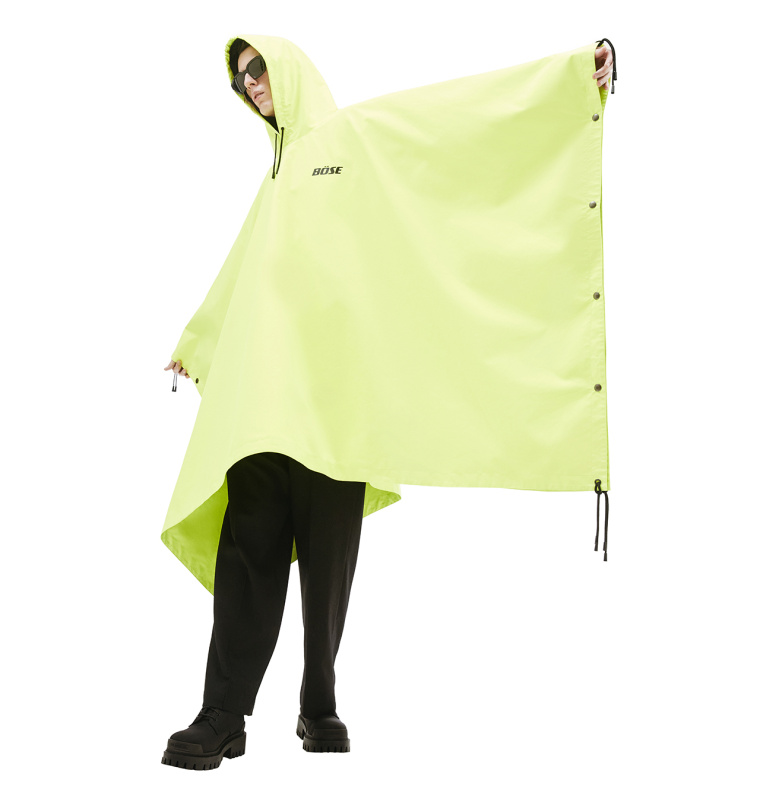 VETEMENTS Neon Yellow Böse Raincoat