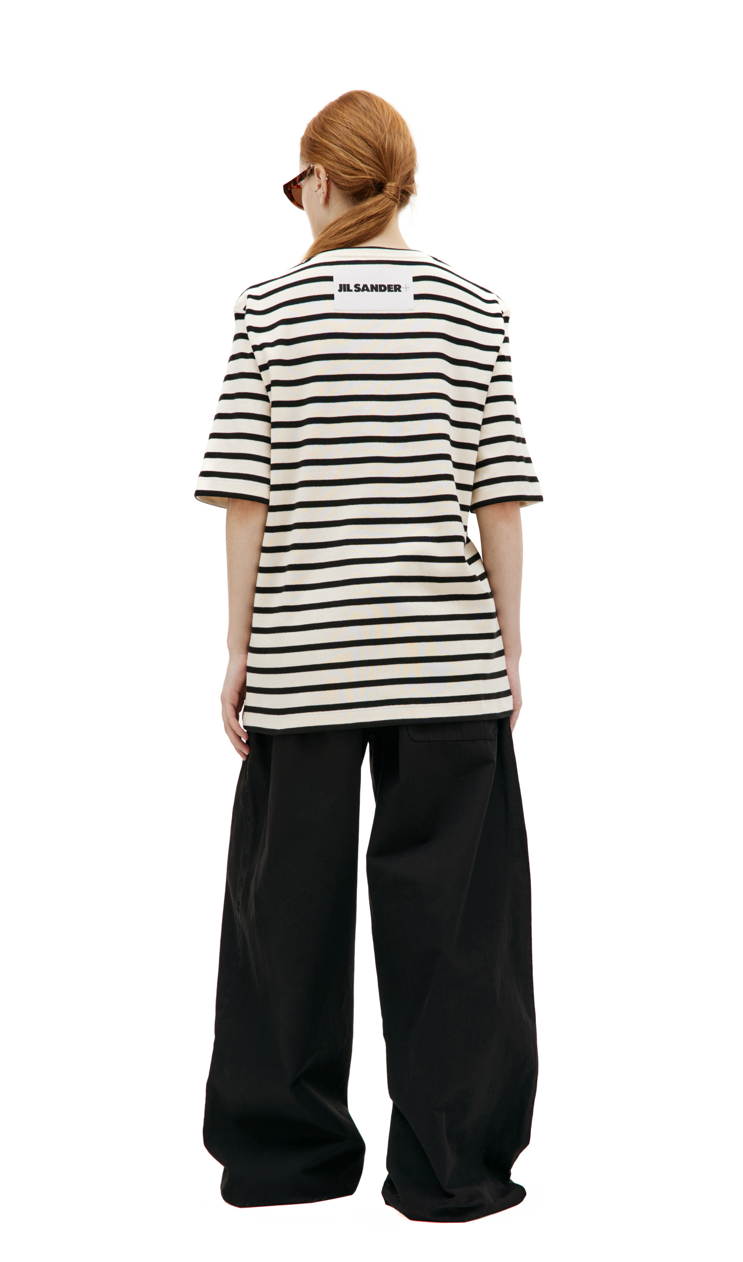 Jil Sander Cotton stripes t-shirt
