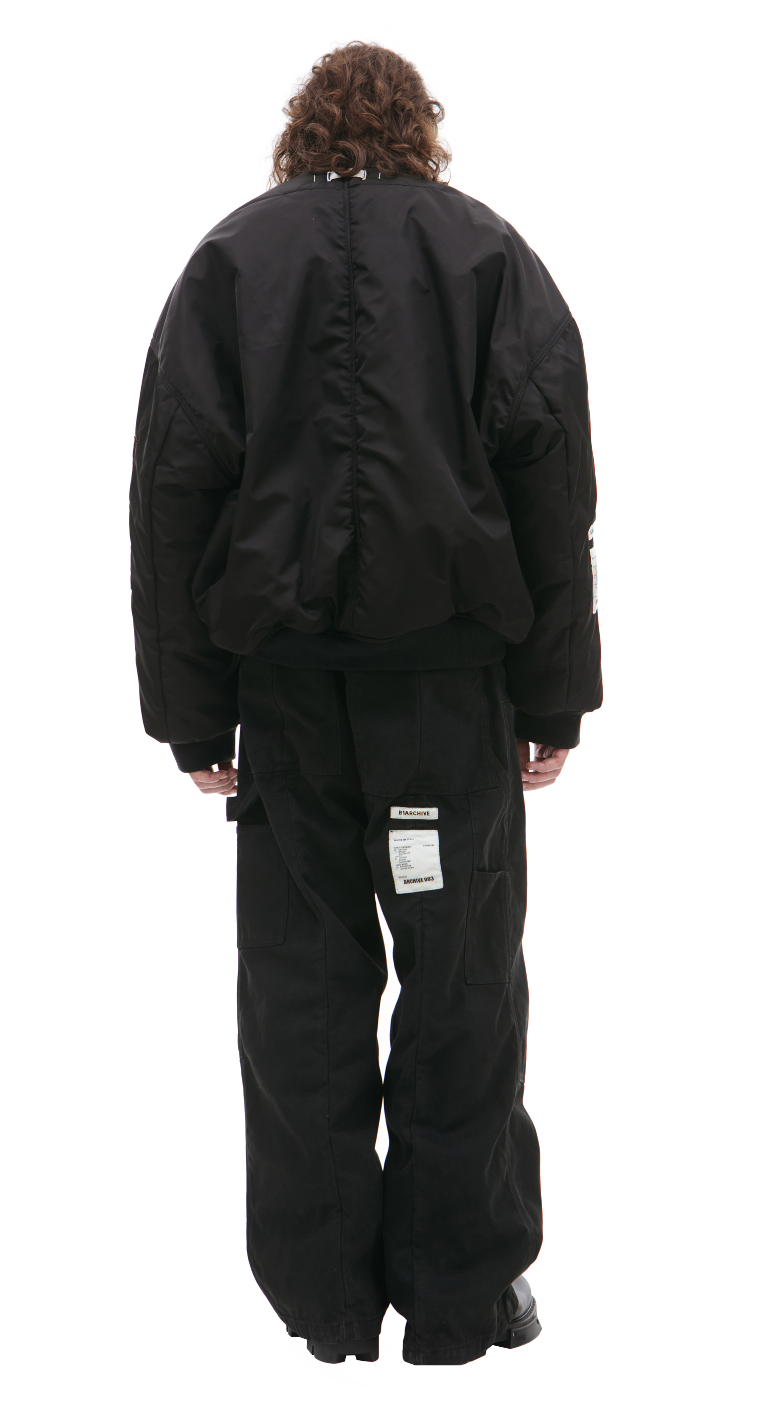 B1ARCHIVE Shortened jacket with zipper