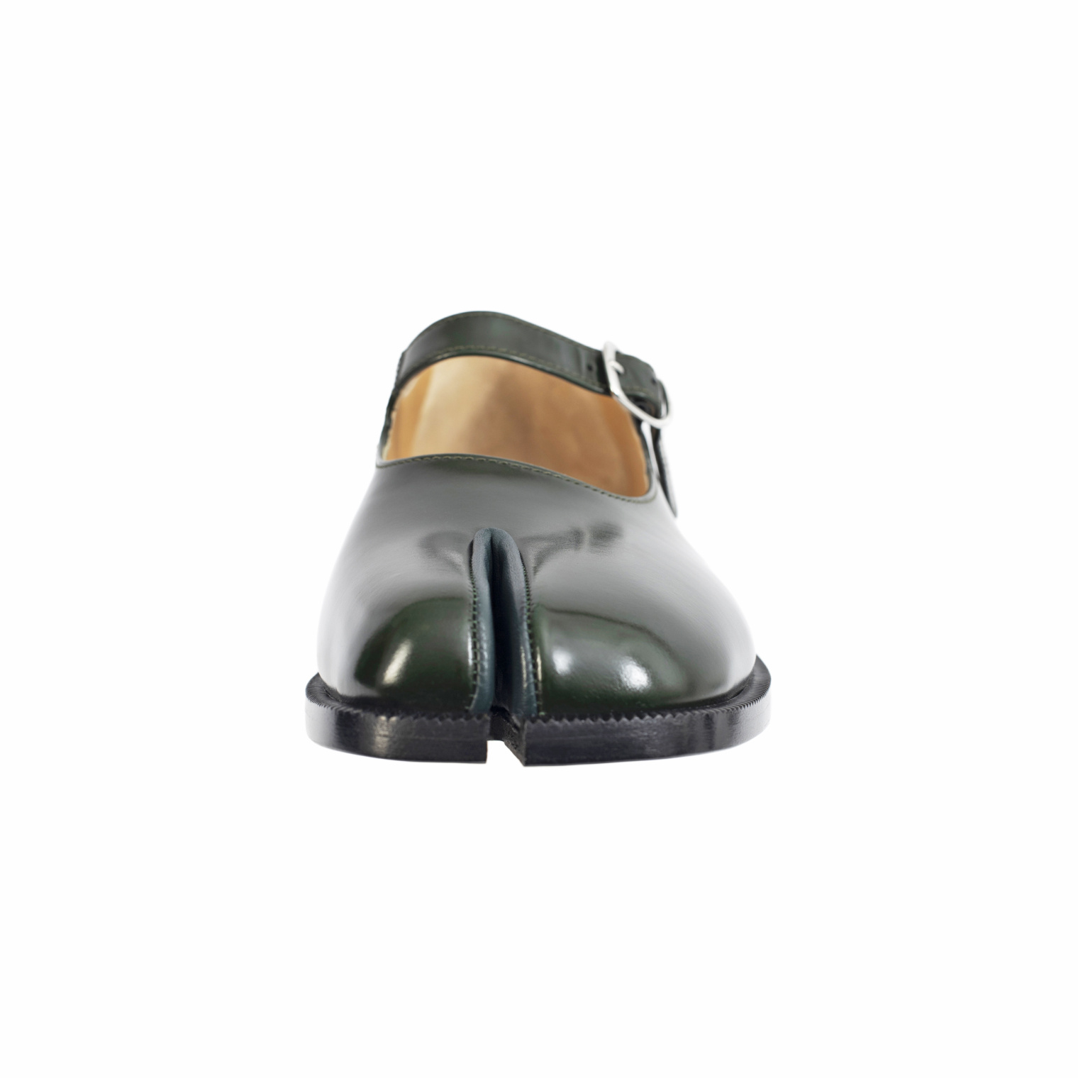 Maison Margiela Tabi Mary-Jane shoes in green