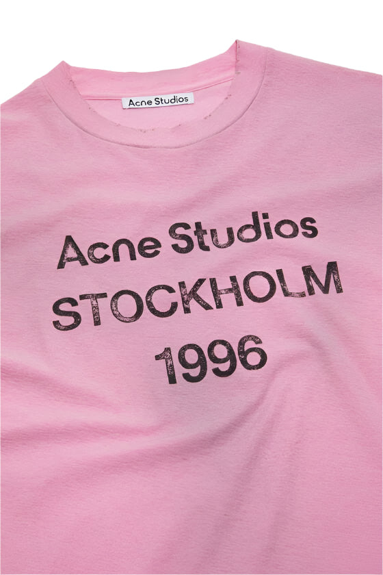 Acne Studios Logo Relaxed Fit T-shirt